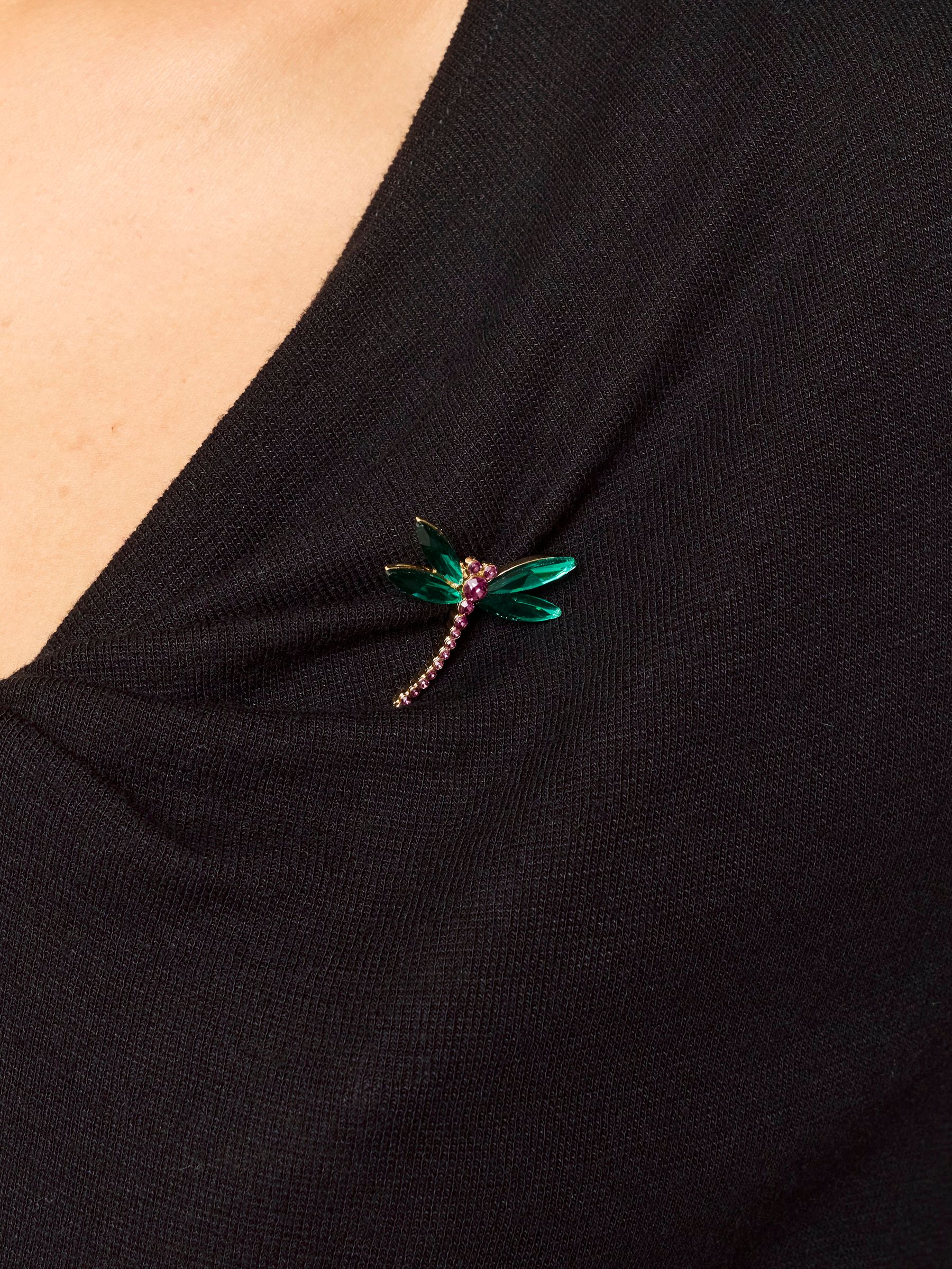 Multi Colour Dragonfly Brooch - Image 3 of 3
