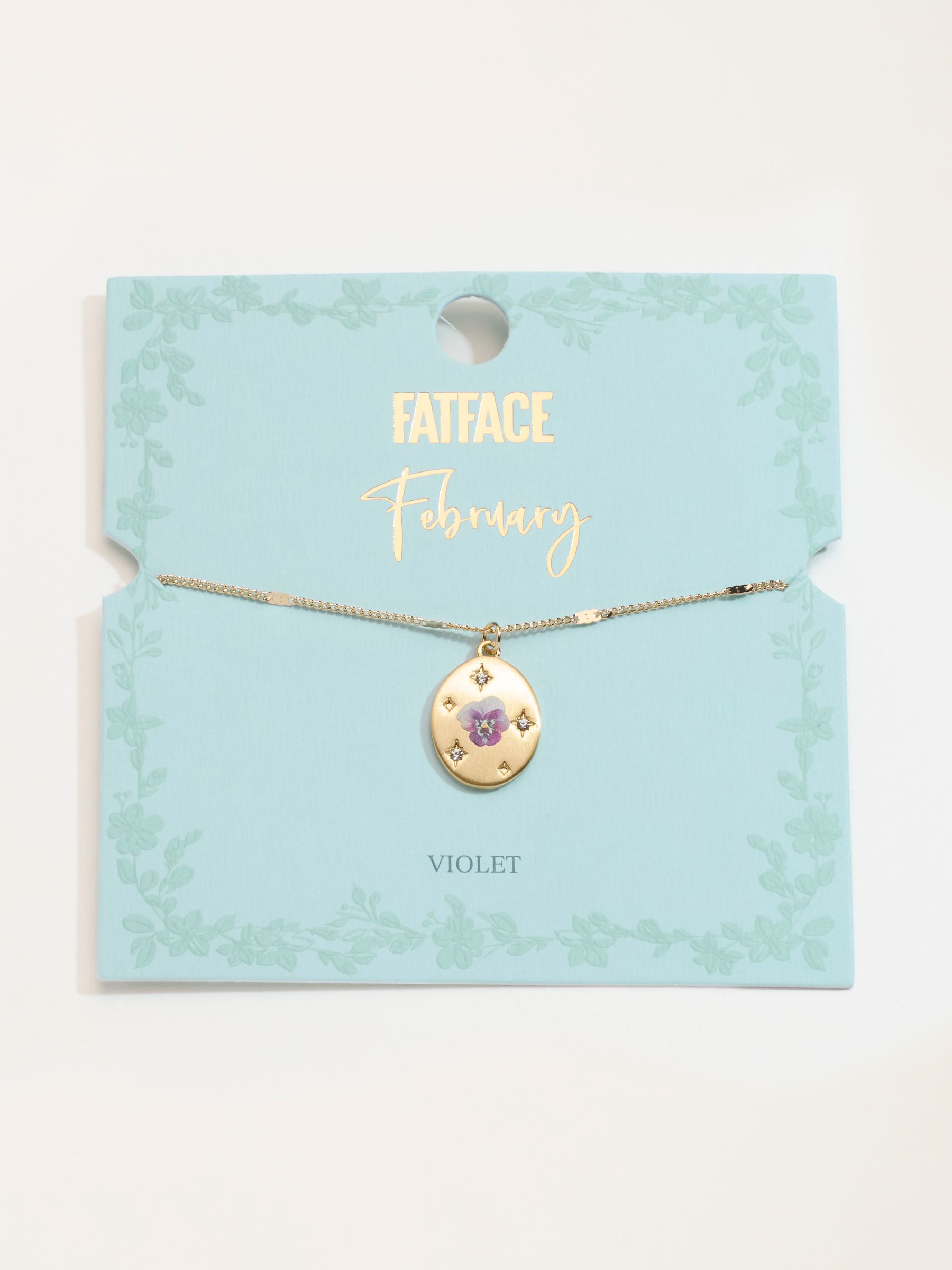 February Birth Flower Necklace - Image 3 of 3