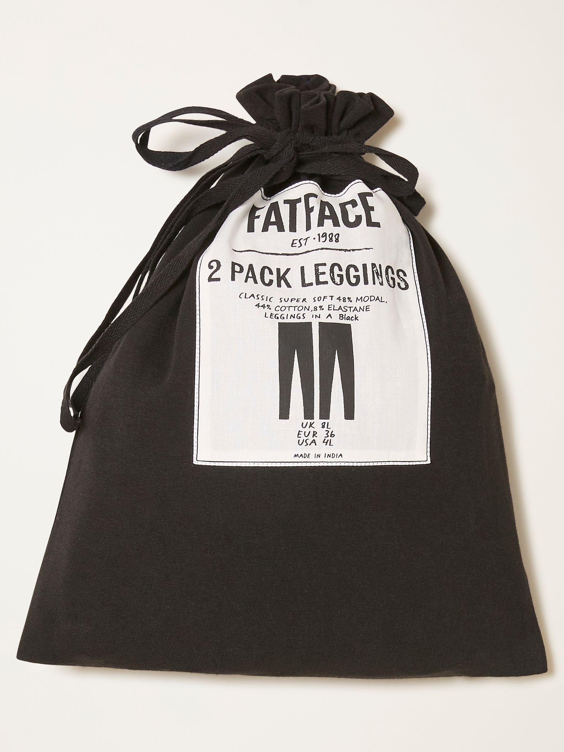 Black Meribel Black 2 Pack Leggings - Image 2 of 2 Black Meribel Black 2 Pack Leggings - Image 2 of 2