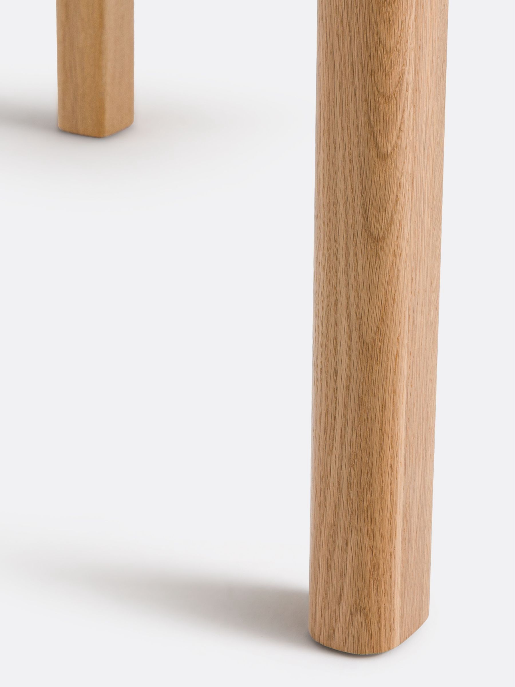 La Redoute Intérieurs Grey Saraune 4 Seater Travertine and Oak Dining Table - Image 5 of 5