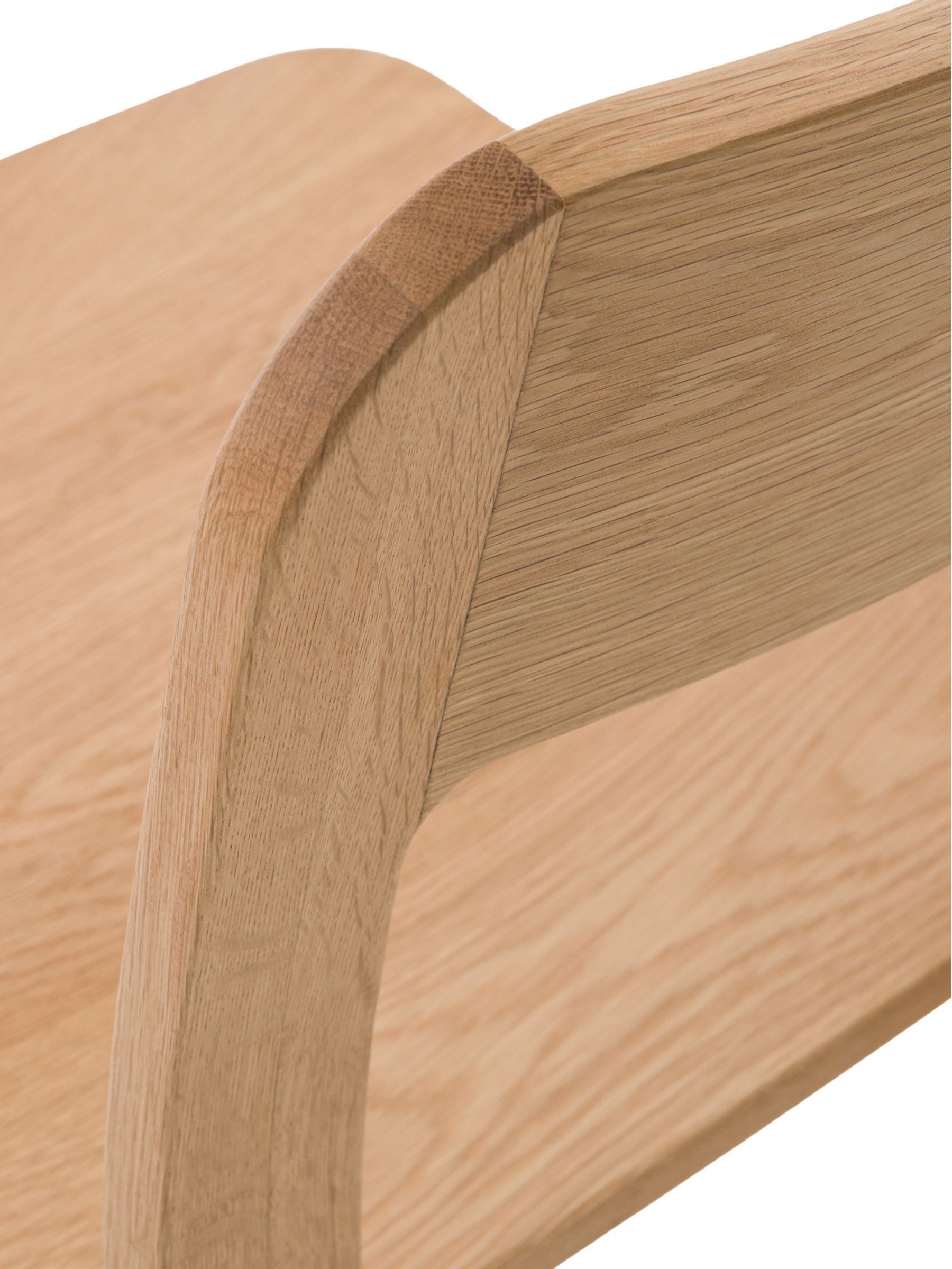 La Redoute Intérieurs Set of 2 Oak Talet Solid Oak Chairs - Image 5 of 6