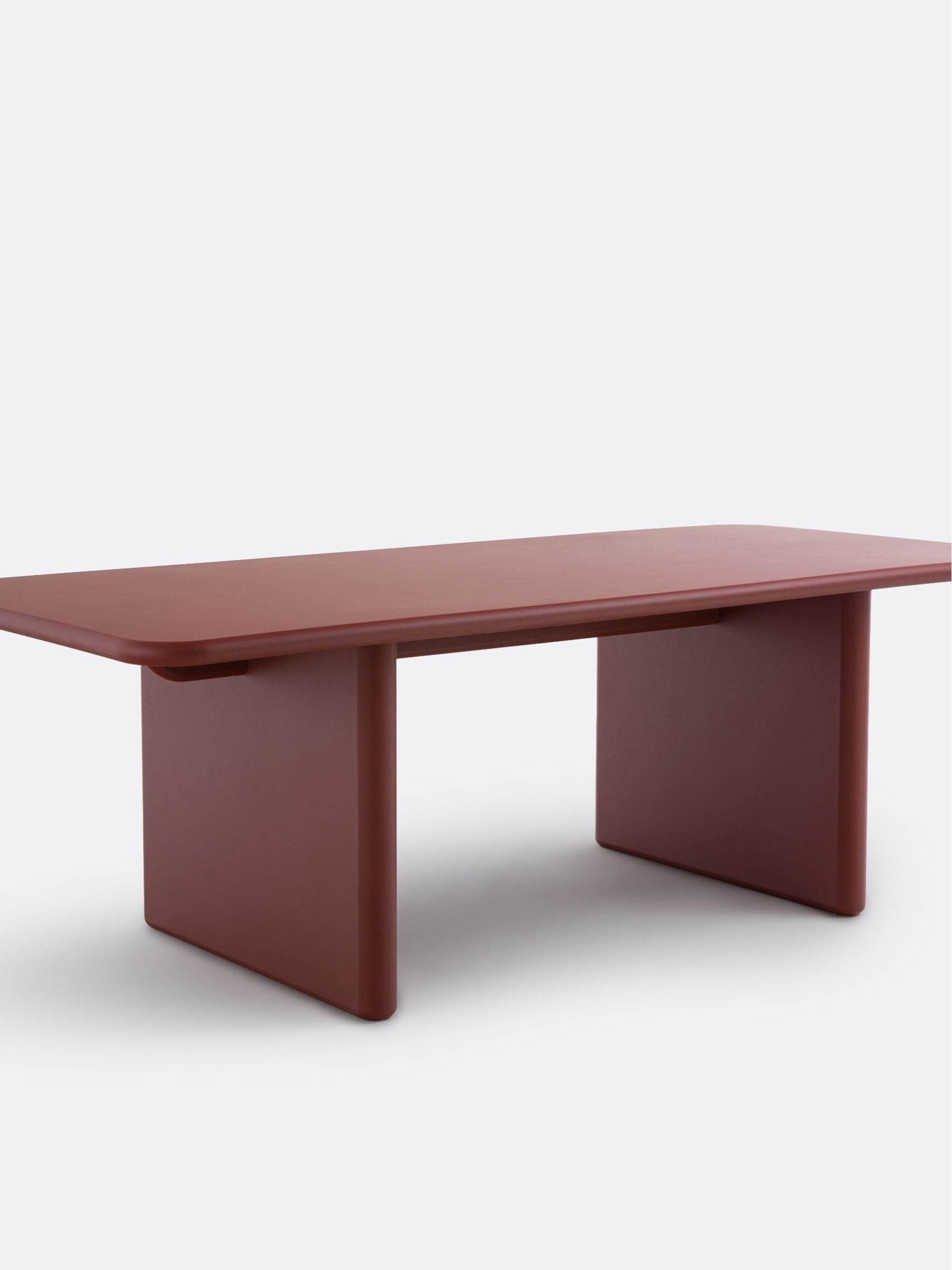 La Redoute Intérieurs Red Marvela 8 Seater Dining Table - Image 1 of 4