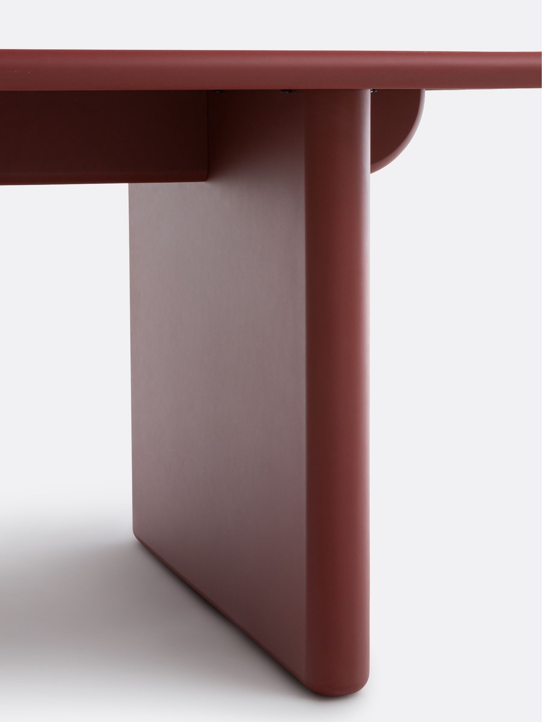 La Redoute Intérieurs Red Marvela 8 Seater Dining Table - Image 3 of 4