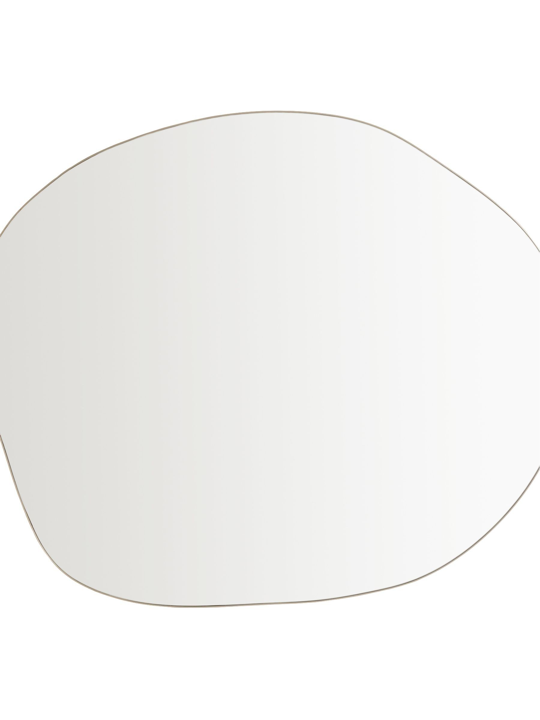 La Redoute Intérieurs Brass Ornica 120 x 100cm Shaped Mirror - Image 2 of 4 La Redoute Intérieurs Brass Ornica 120 x 100cm Shaped Mirror - Image 2 of 4