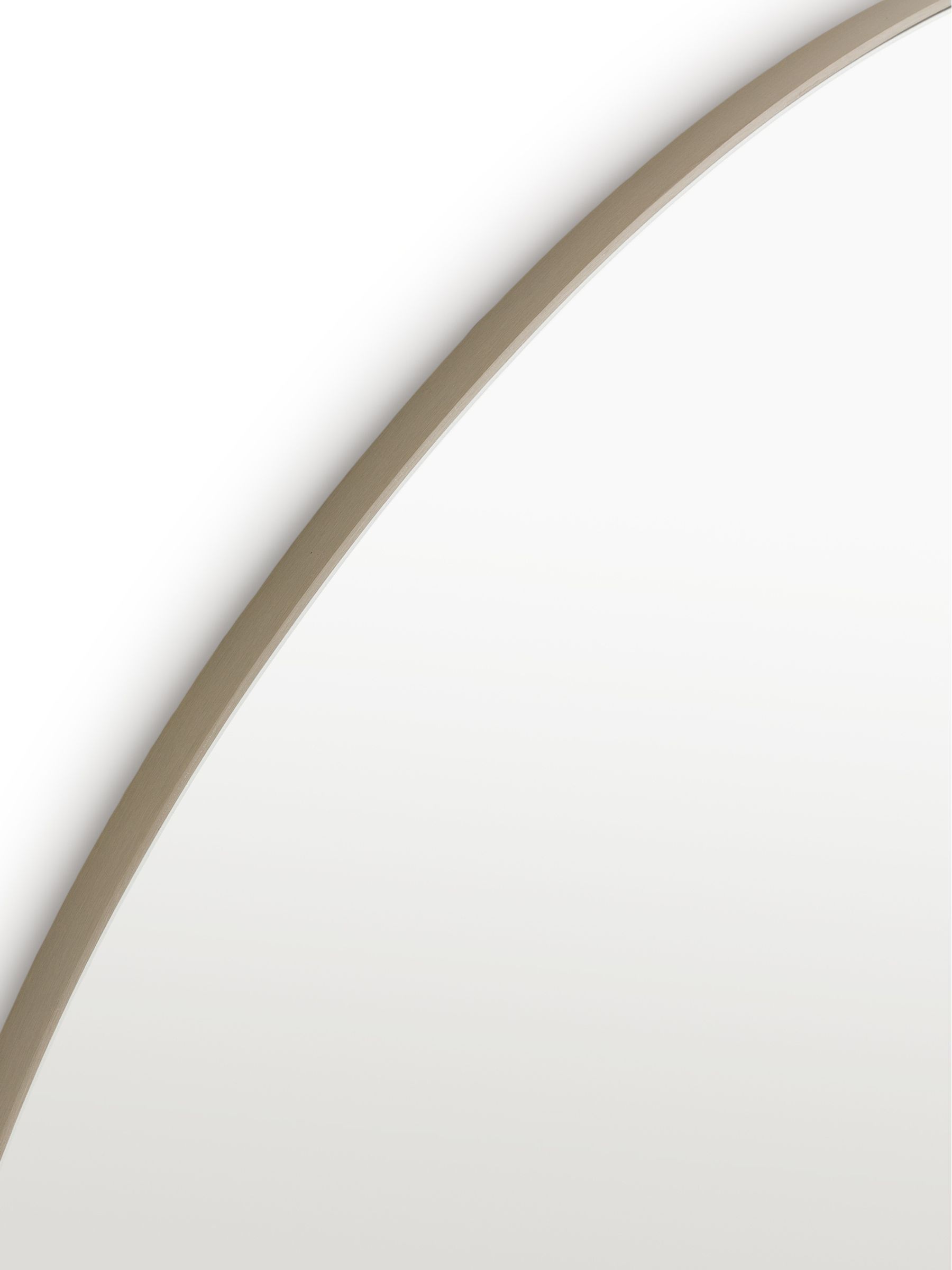 La Redoute Intérieurs Brass Ornica 120 x 100cm Shaped Mirror - Image 3 of 4