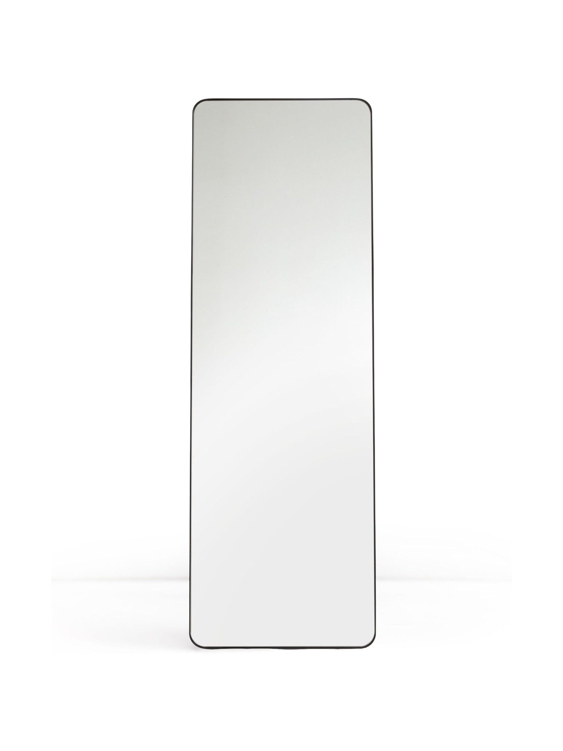 La Redoute Intérieurs Black Iodus 50 x 150cm Standing Psyche Mirror - Image 2 of 5