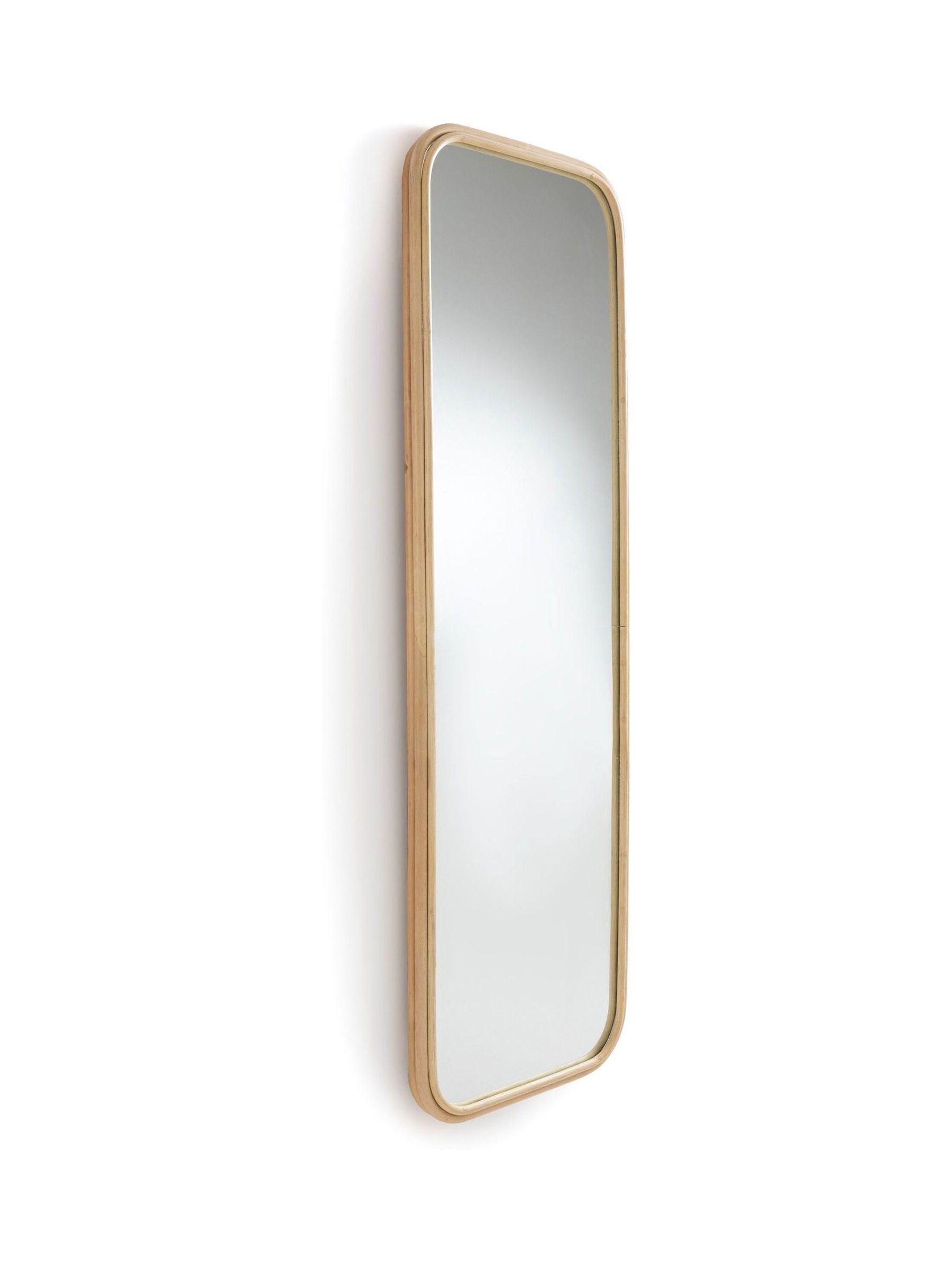 La Redoute Intérieurs Natural Nogu 51 x 160cm Rectangular Rattan Mirror - Image 1 of 4 La Redoute Intérieurs Natural Nogu 51 x 160cm Rectangular Rattan Mirror - Image 1 of 4