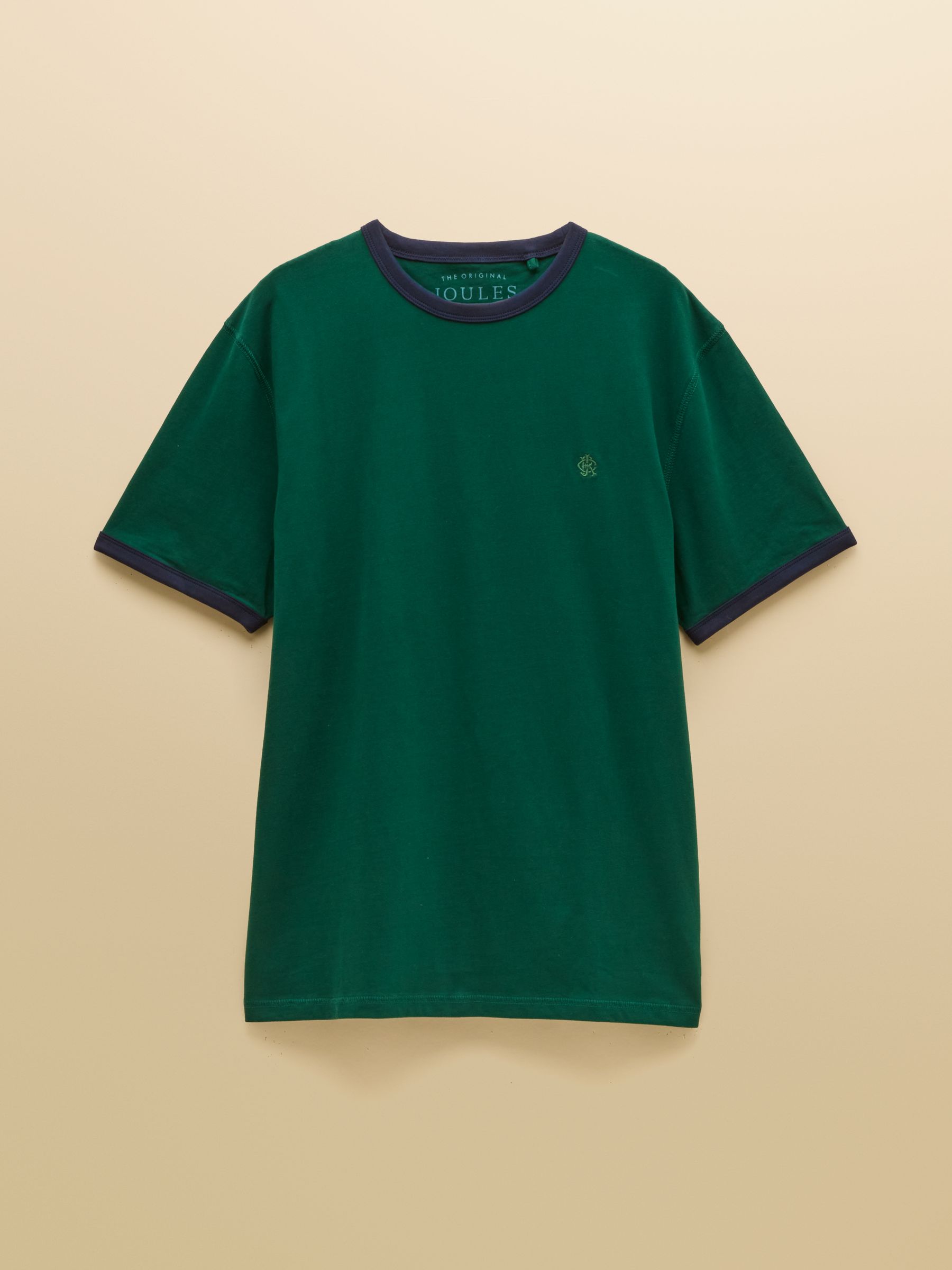 Rugby Club Green Crew Neck Cotton T-Shirt - Image 6 of 6