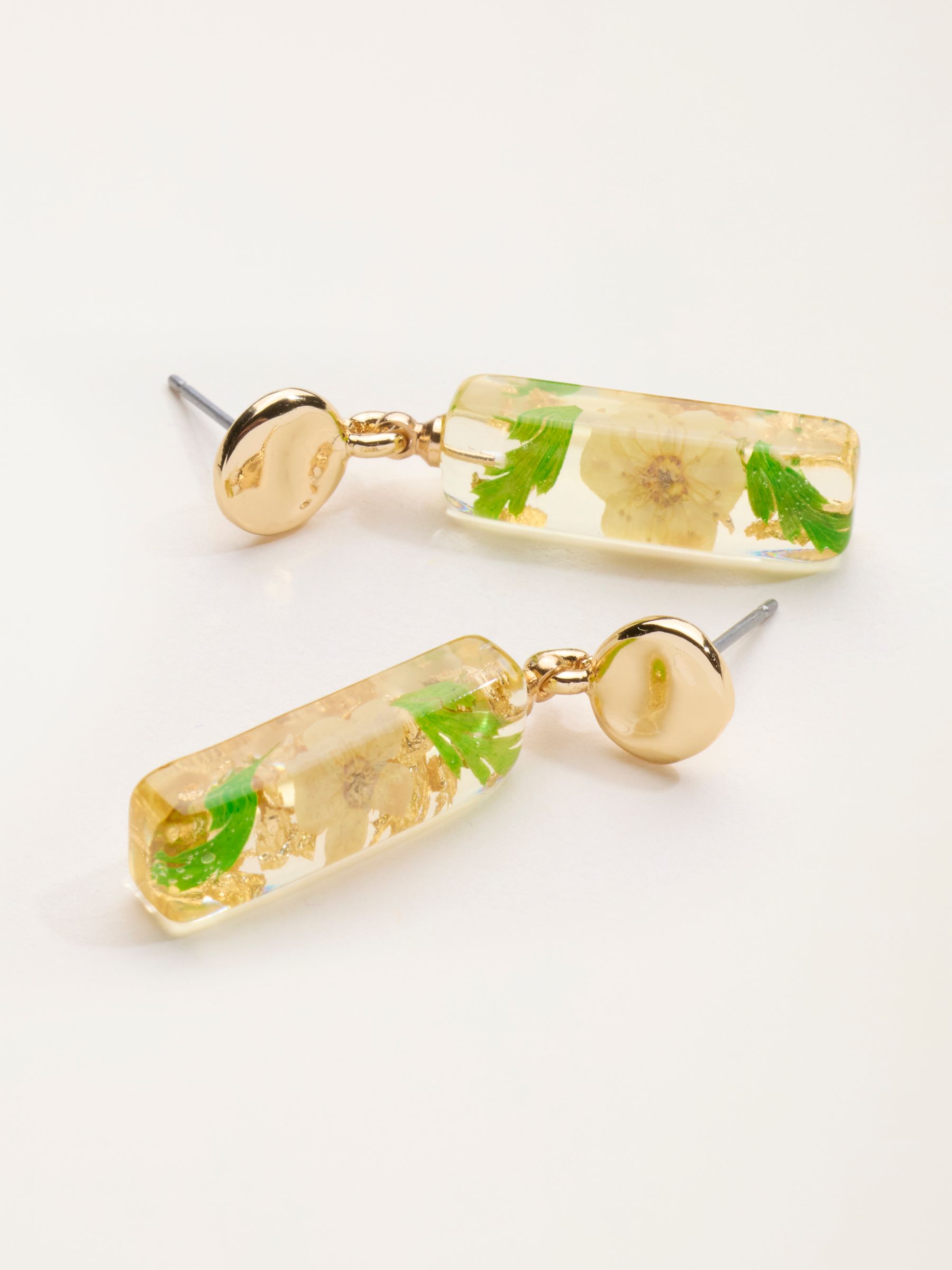 Green Resin Flower Dops - Image 2 of 2