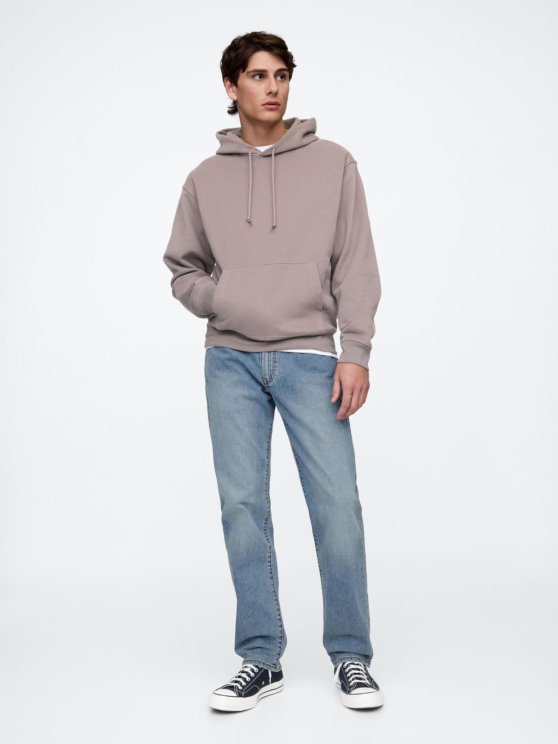 Light Indigo Straight Jeans - Image 1 of 6