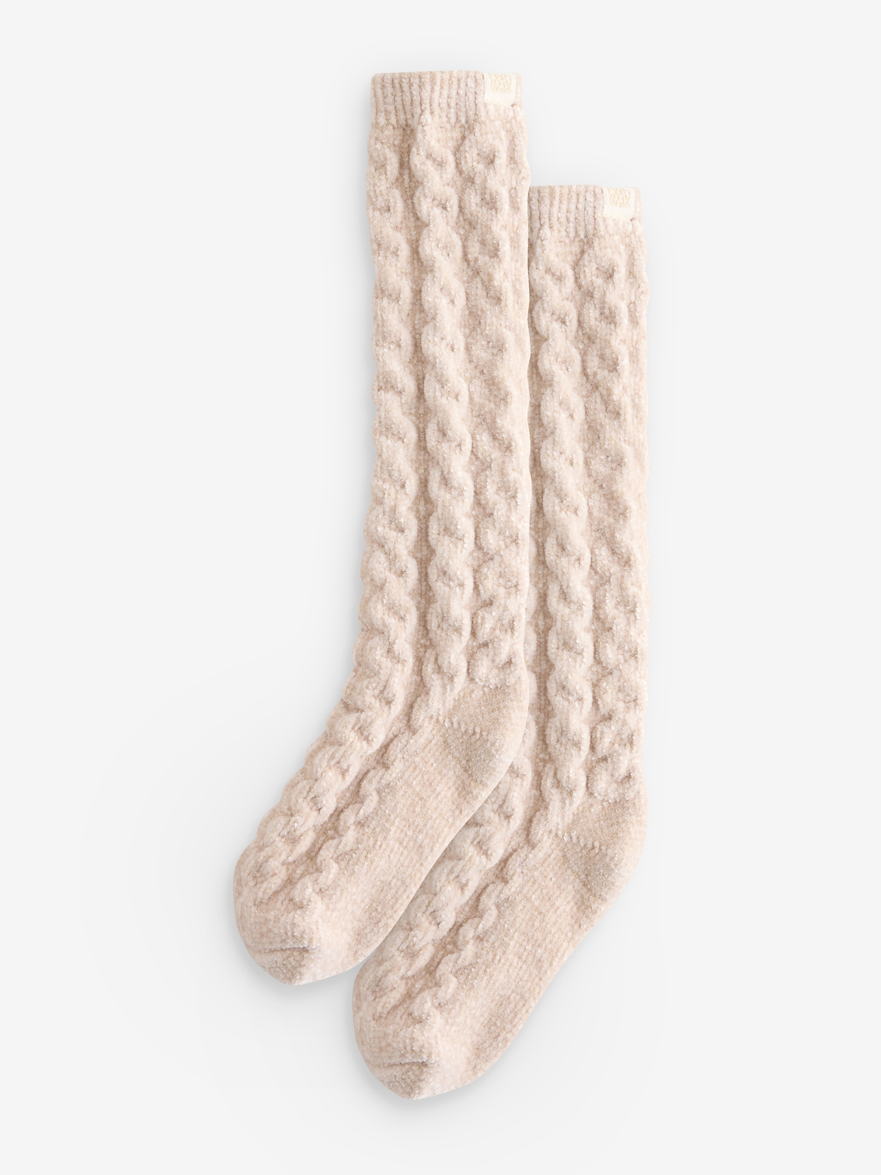 Oatmeal Cosy Socks with Lurex 2 Pack - Image 1 of 5