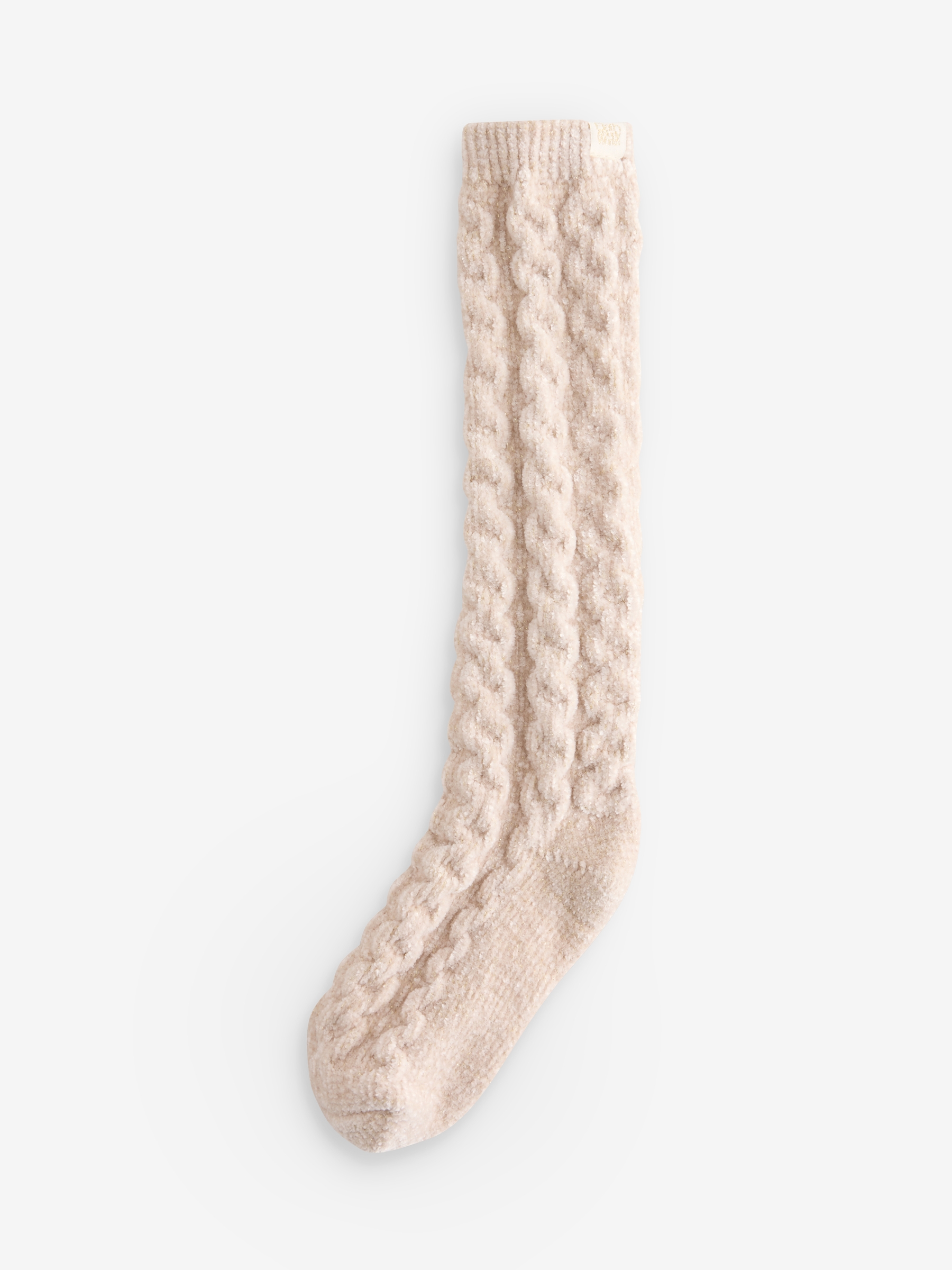 Oatmeal Cosy Socks with Lurex 2 Pack - Image 3 of 5