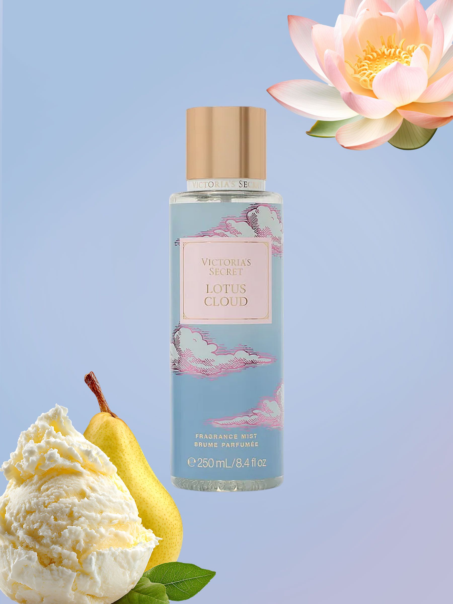 Lotus Cloud Body Mist 250ml - Image 1 of 2