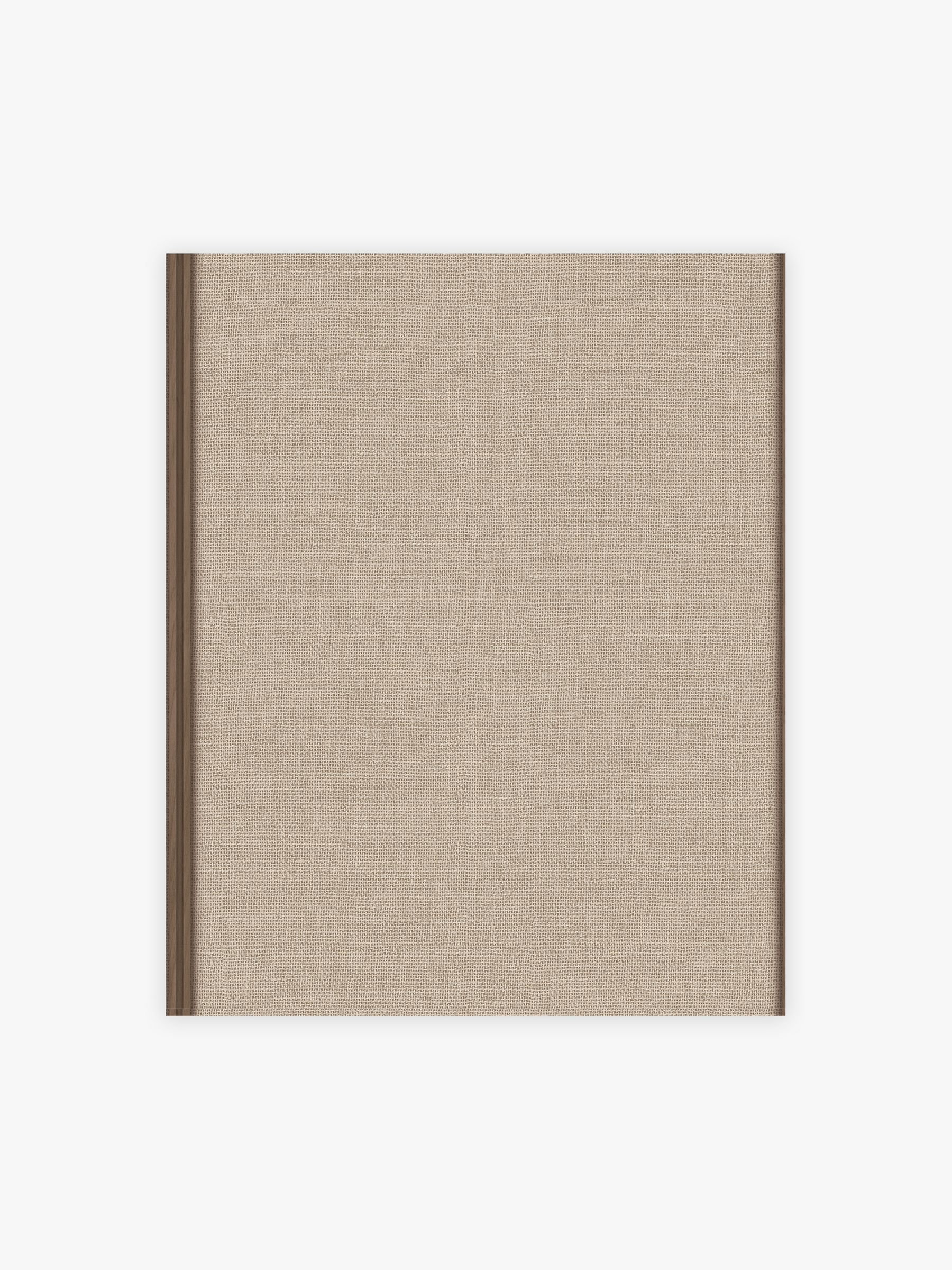 Effie A4 Wallpaper Sample in Beige Hessian - Image 2 of 4 Effie A4 Wallpaper Sample in Beige Hessian - Image 2 of 4