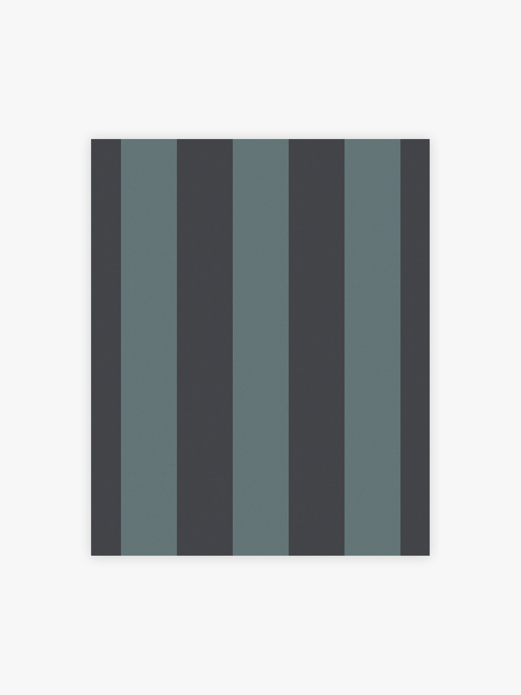 Demi Wide Stripe A4 Wallpaper Sample in Blue - Image 2 of 4