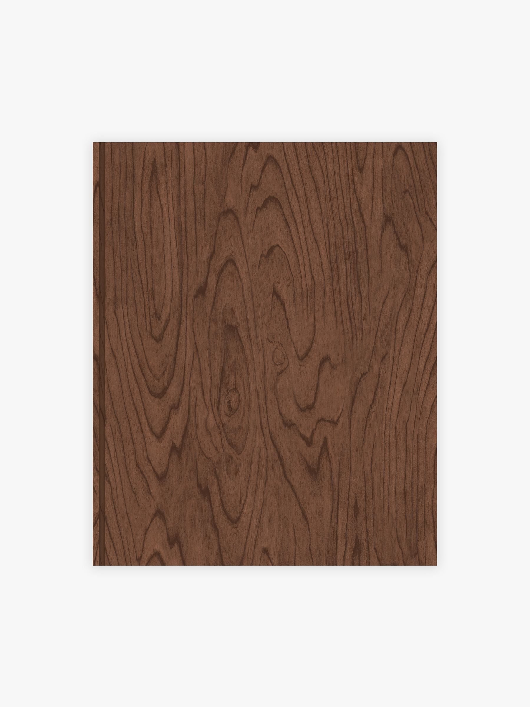 Orly A4 Wallpaper Sample in Dark Tone Timber - Image 2 of 4