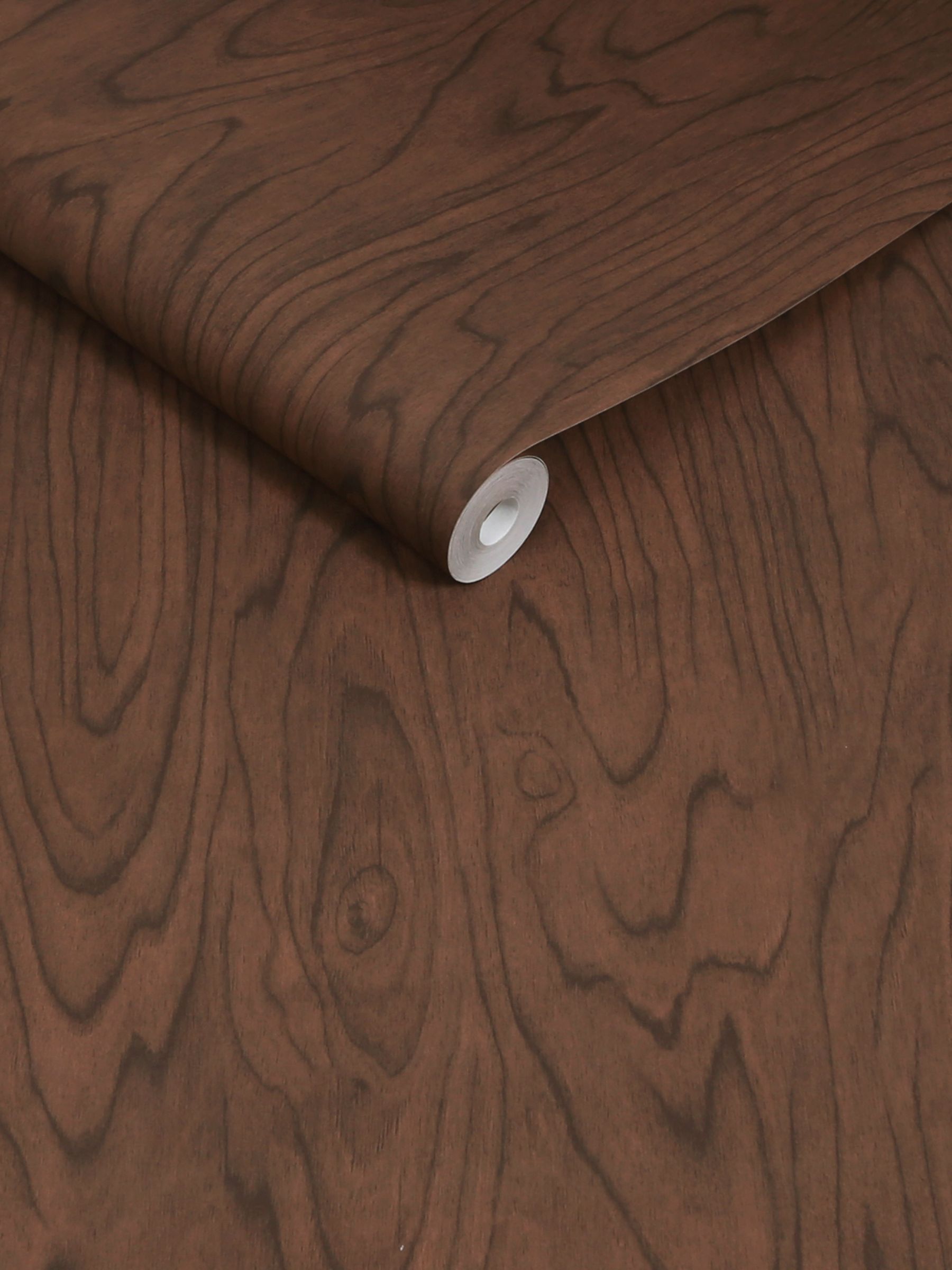 Orly A4 Wallpaper Sample in Dark Tone Timber - Image 3 of 4