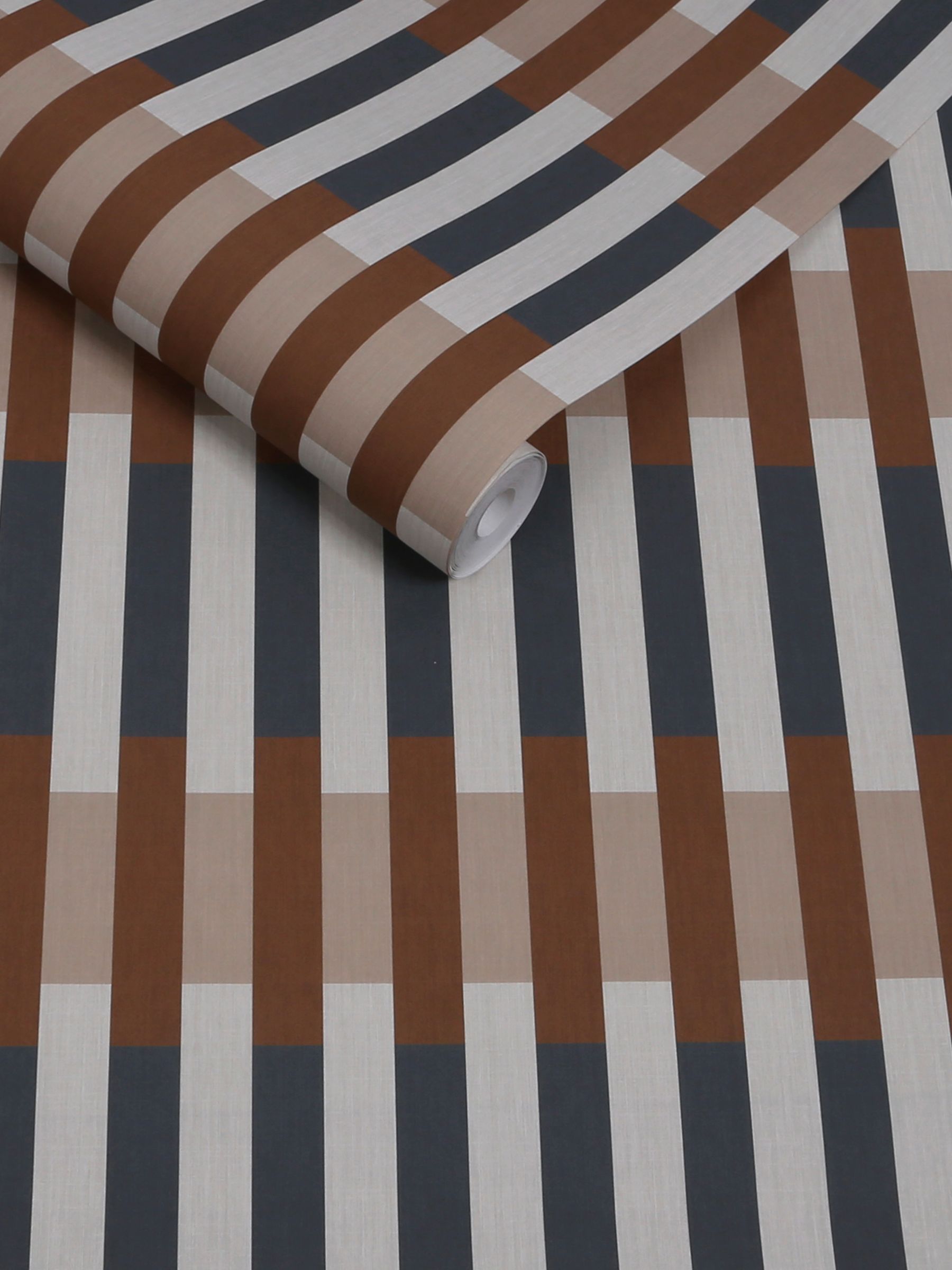 Sirio 10M Wallpaper in Caramel Blue - Image 3 of 4