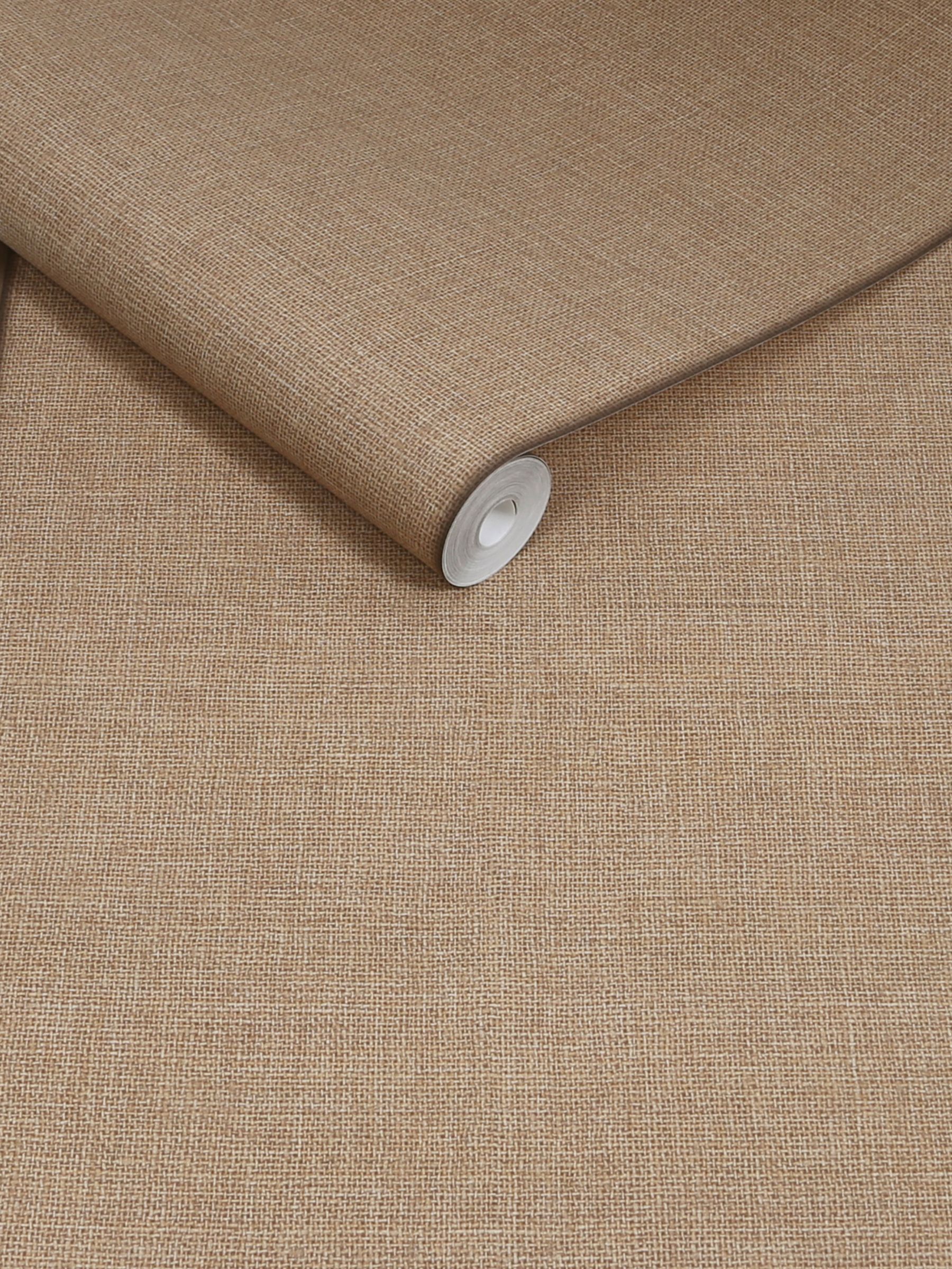 Effie 10M Wallpaper in Natural Hessian - Image 3 of 4
