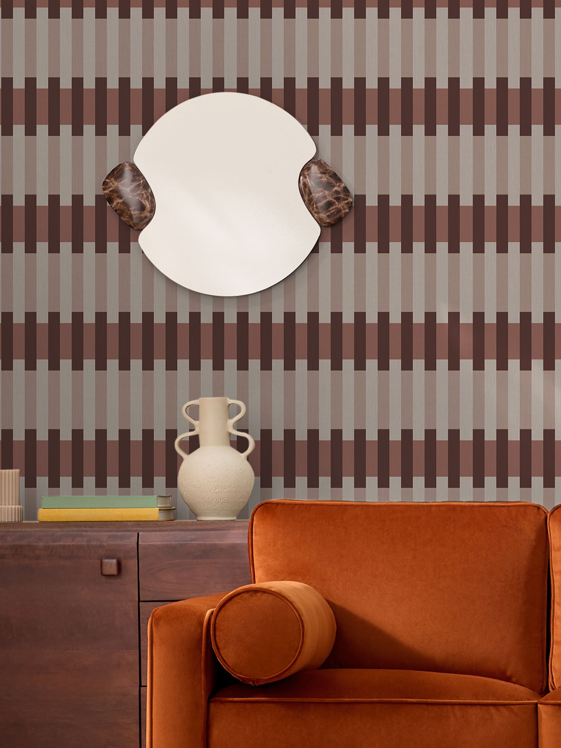 Sirio 10M Wallpaper in Berry - Image 4 of 4