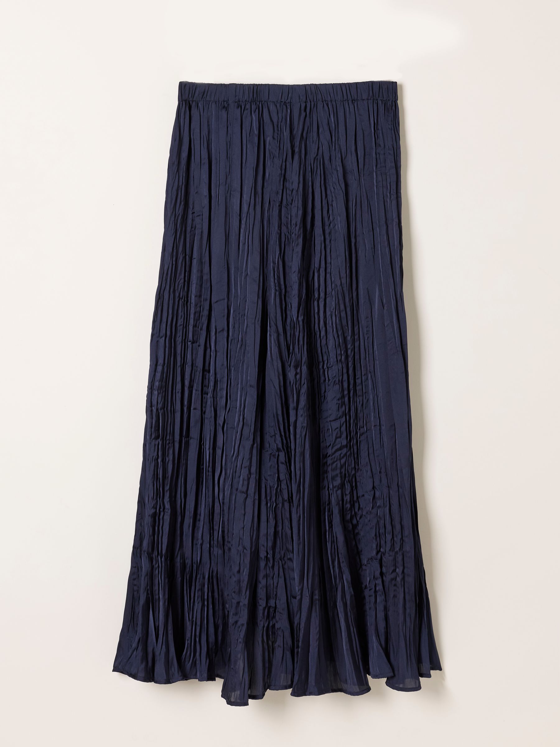 Coco Navy Pleated Midi Skirt - Image 6 of 6 Coco Navy Pleated Midi Skirt - Image 6 of 6