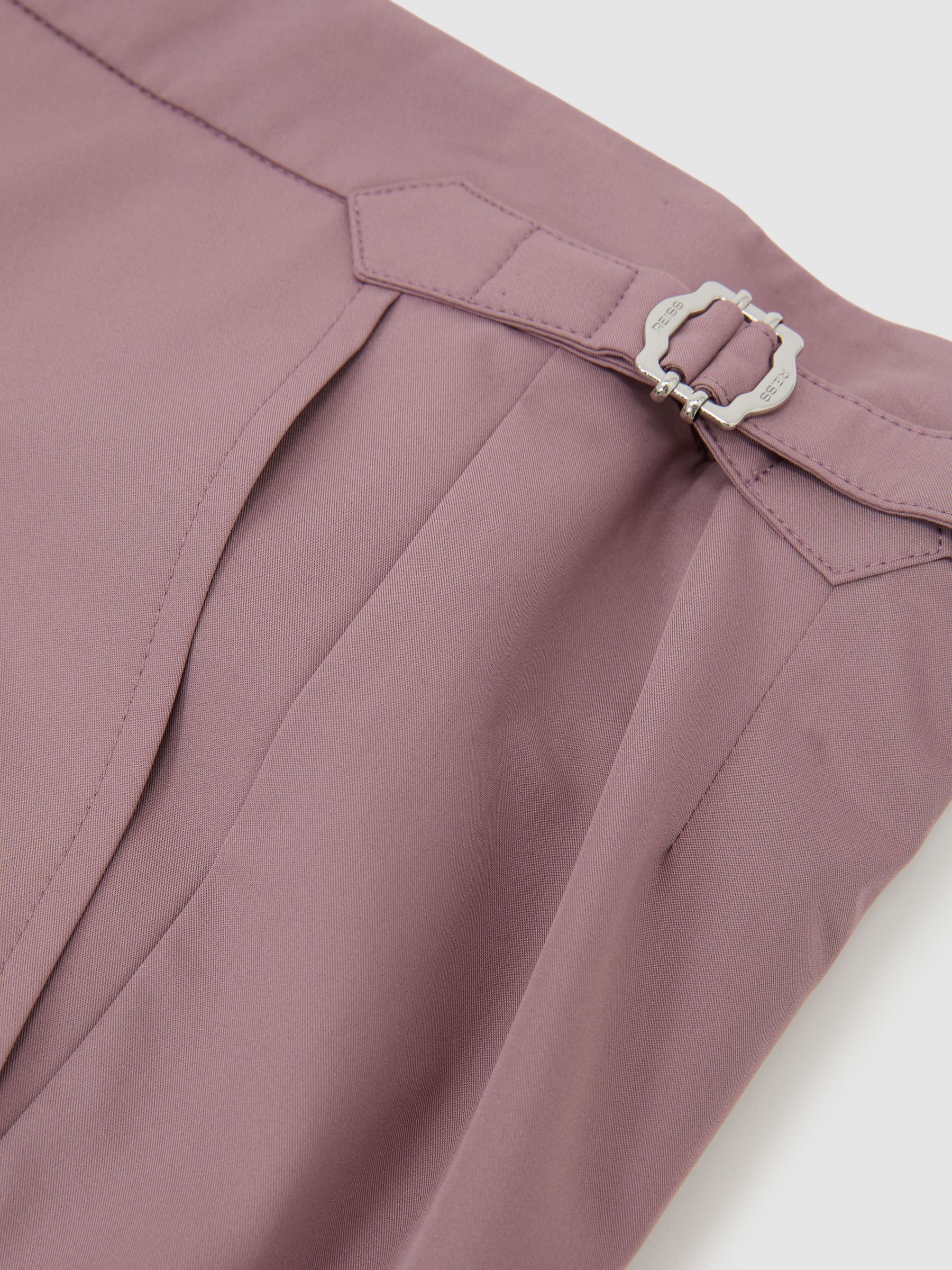 Side-Adjuster Swim Shorts in Lavender Pink - Image 5 of 5