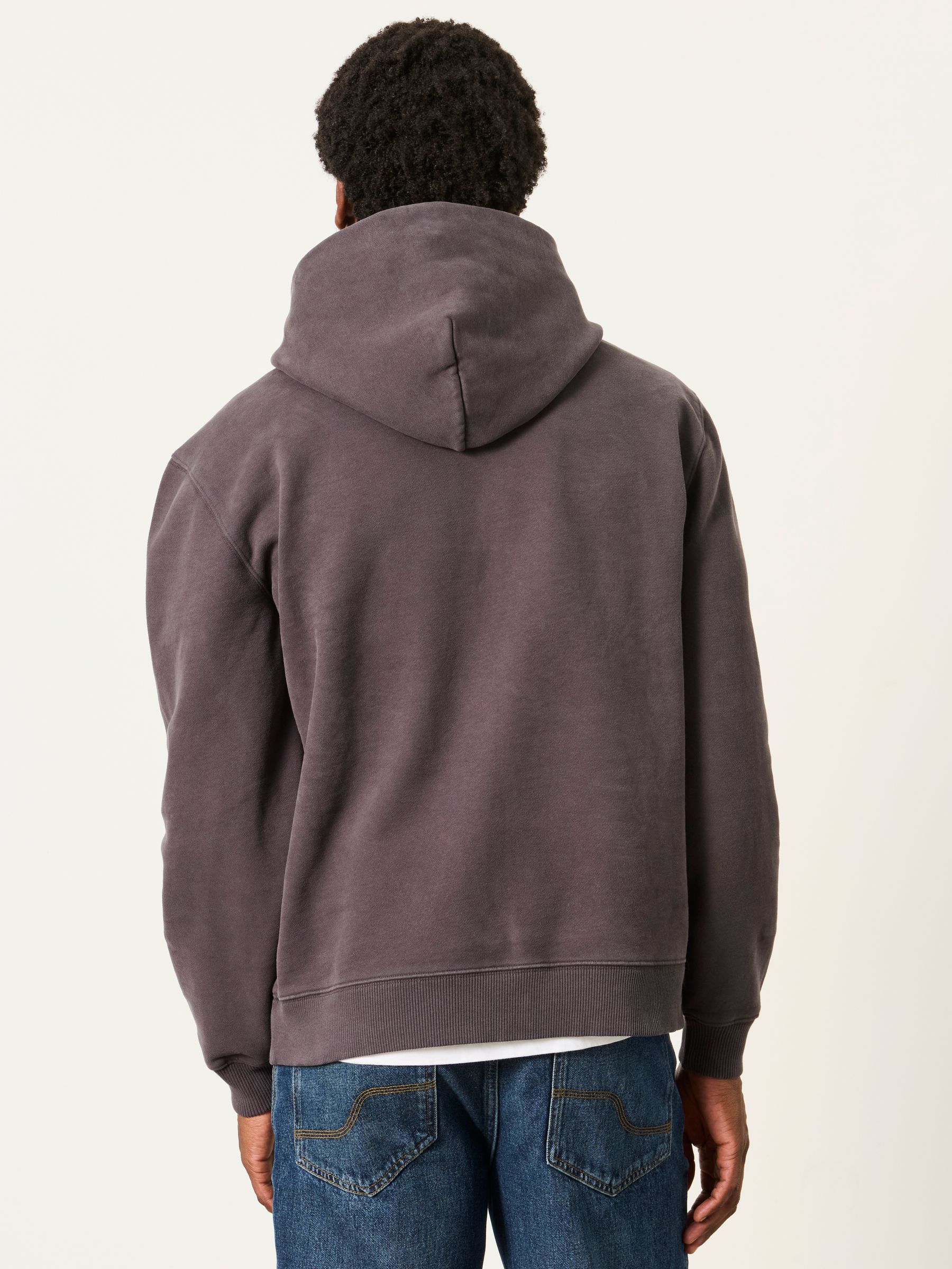 Hayle Charcoal Grey Overhead Hoodie - Image 2 of 7