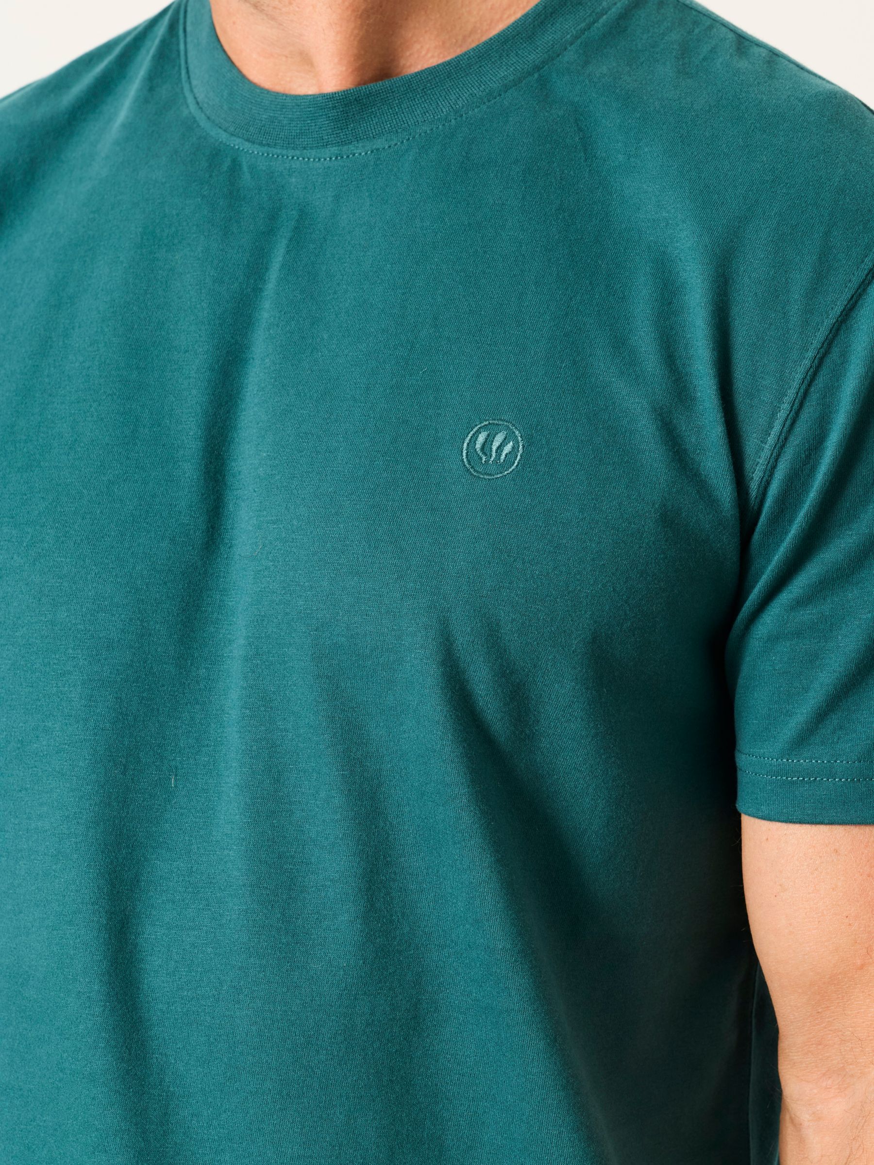 2 Pack Teal/Burgundy Short Sleeve T-Shirt - Image 4 of 7