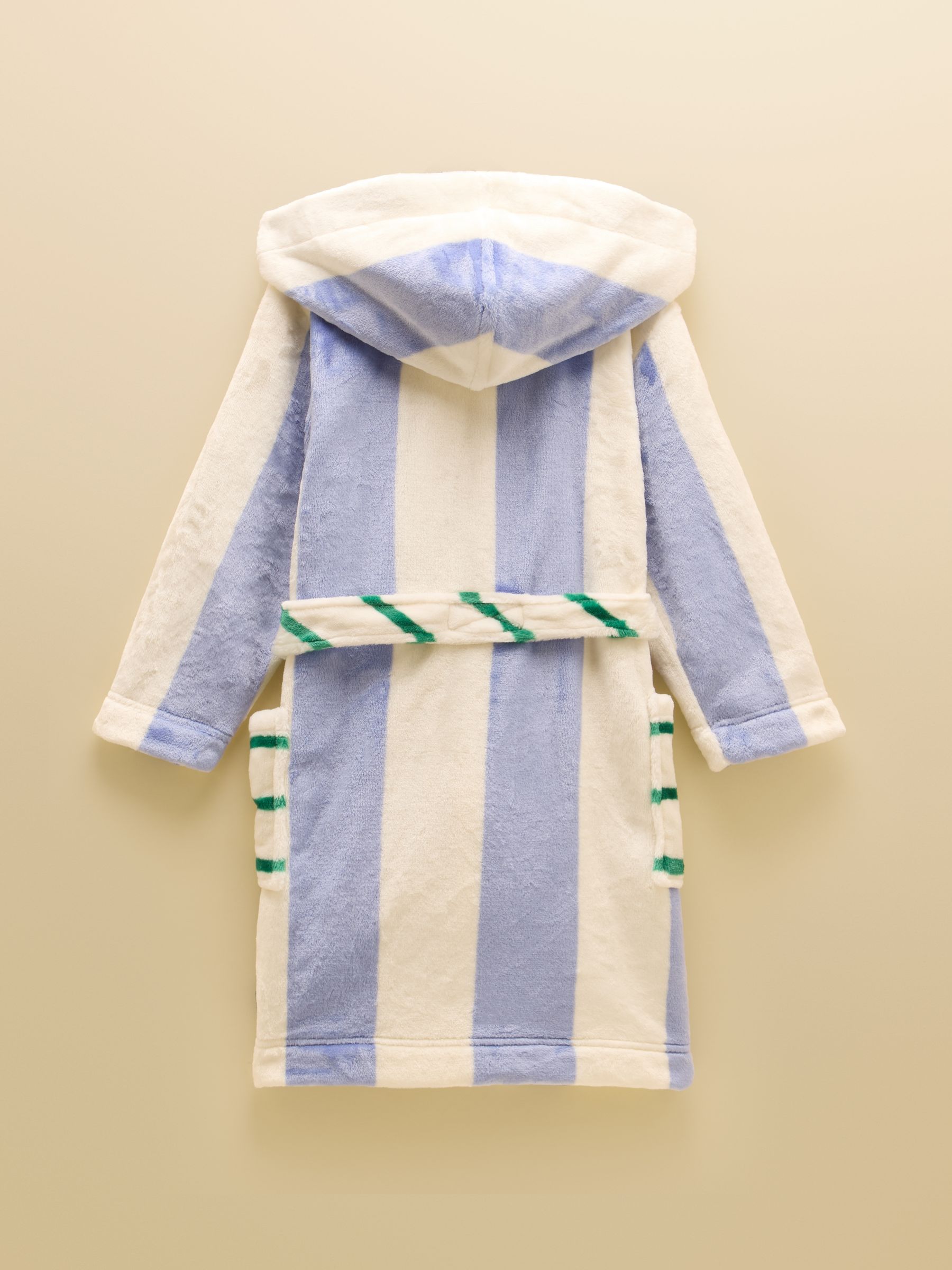 Kids' Snug Blue Stripe Dressing Gown - Image 2 of 4