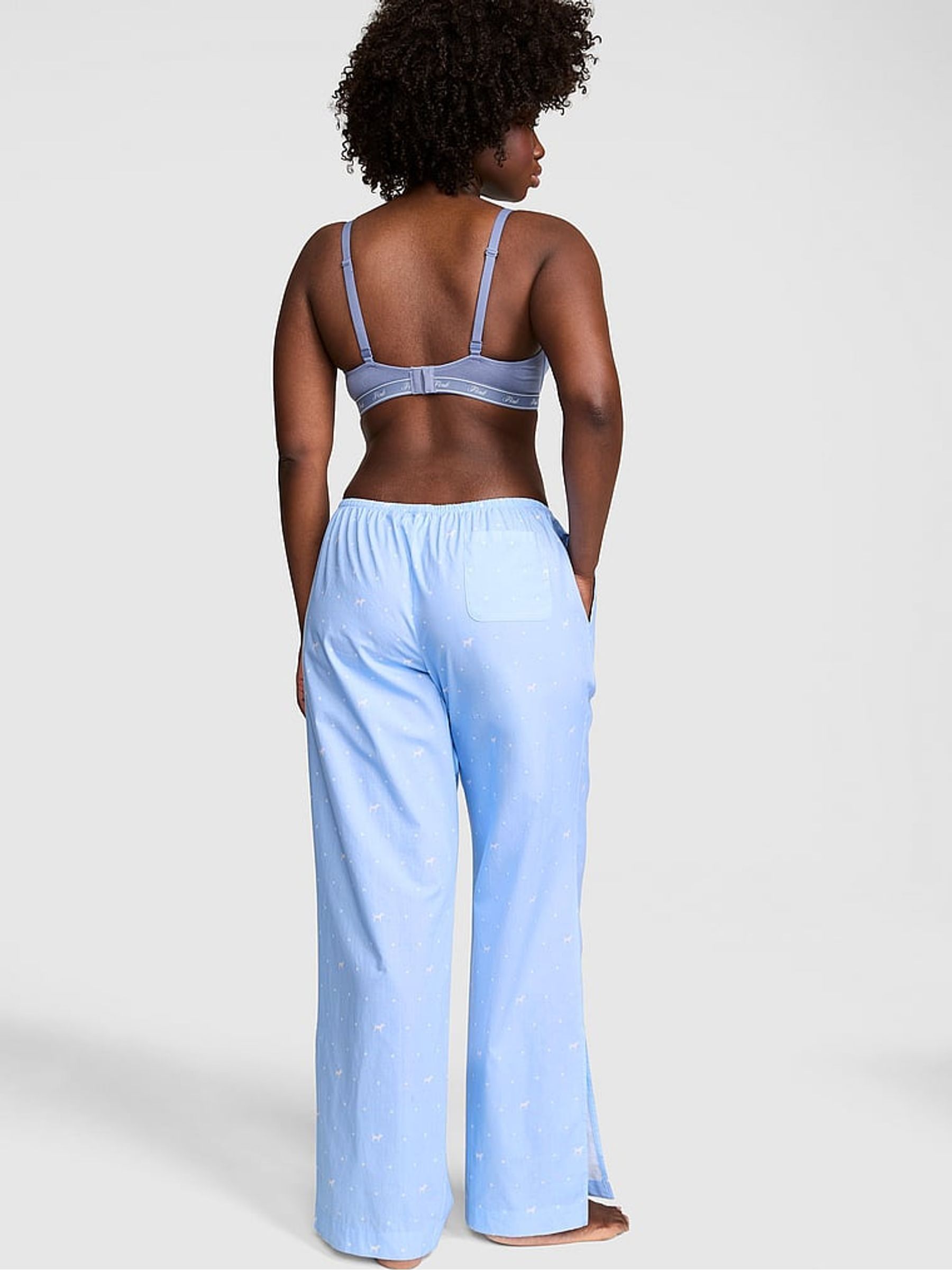 Blue Dancer Long Split Leg Pyjama Bottoms - Image 2 of 2