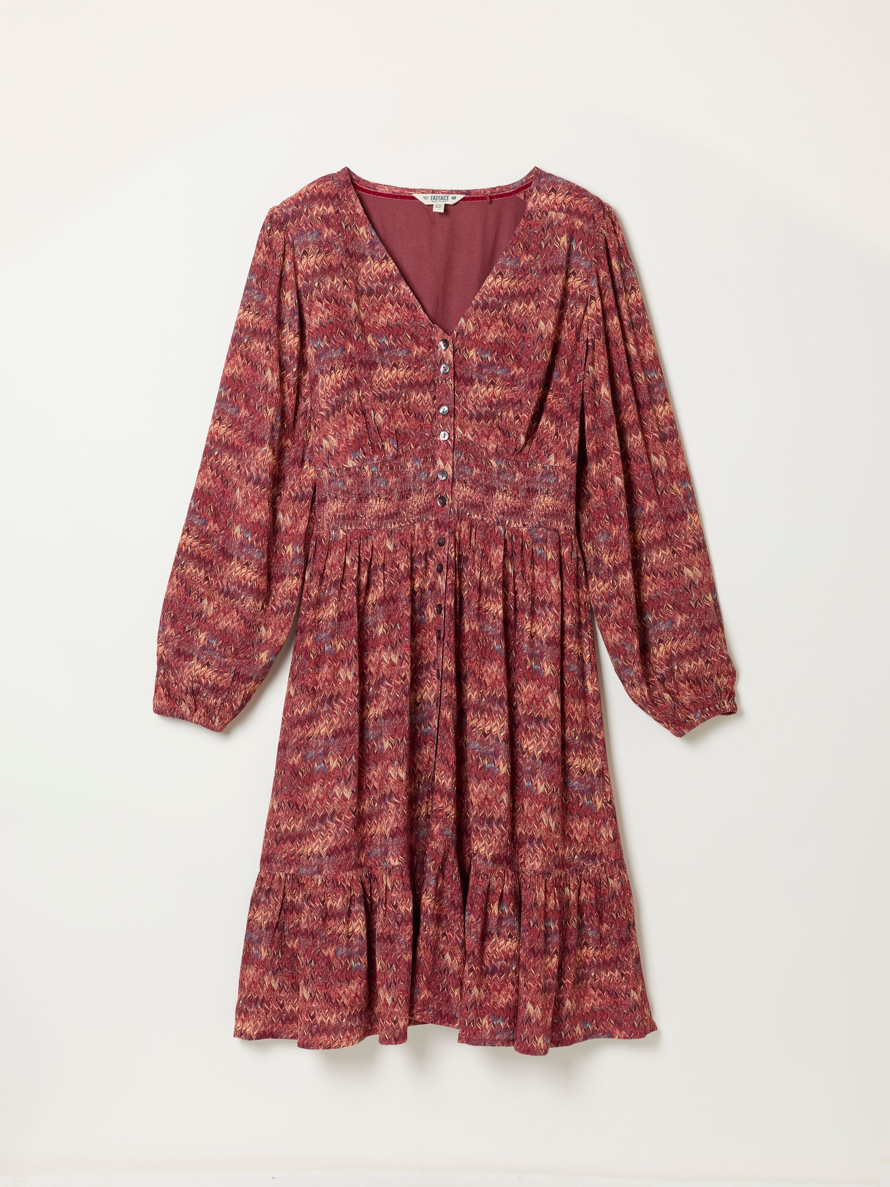 Eden Dark Purple Marble Petite Jacquard Mini Dress - Image 5 of 5