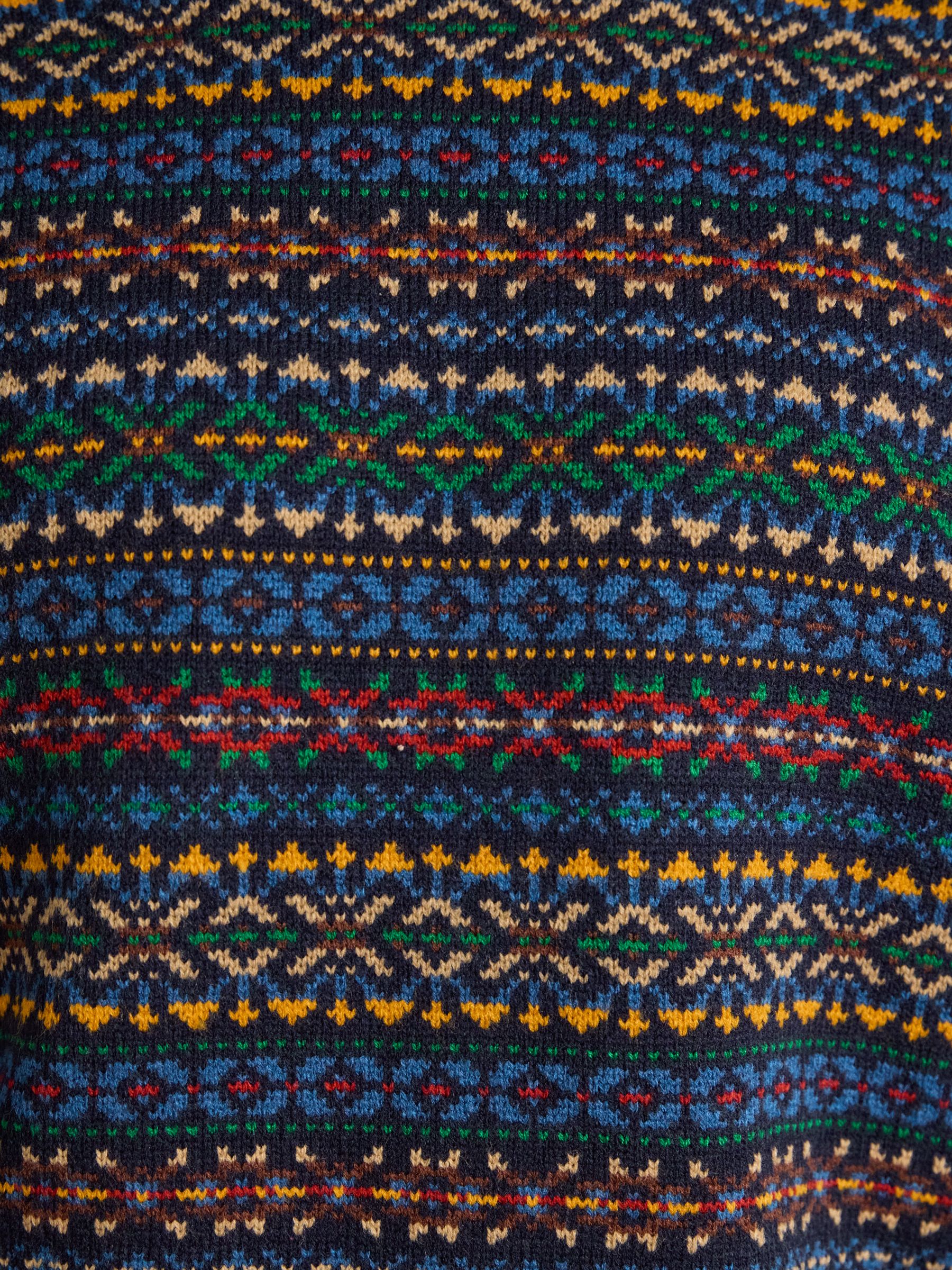 Multi Fair Isle Crew Neck Jumper - Image 6 of 8