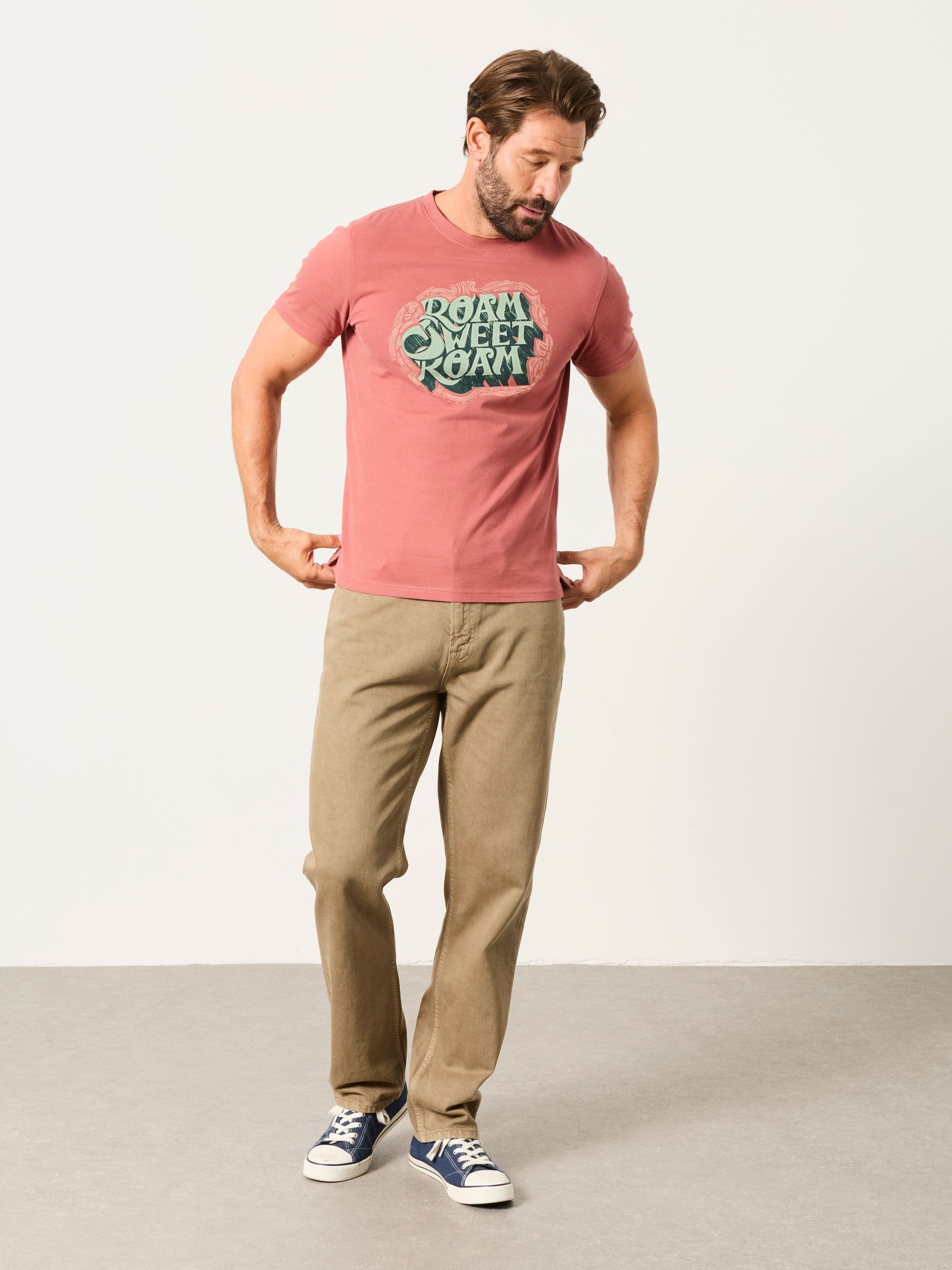 Rose Pink Roam Graphic T-Shirt - Image 4 of 6