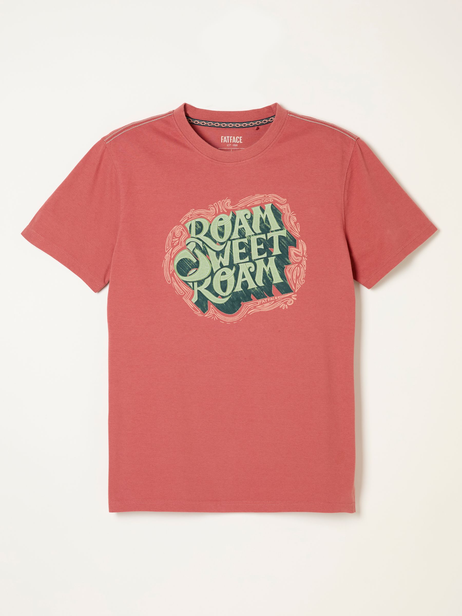 Rose Pink Roam Graphic T-Shirt - Image 6 of 6