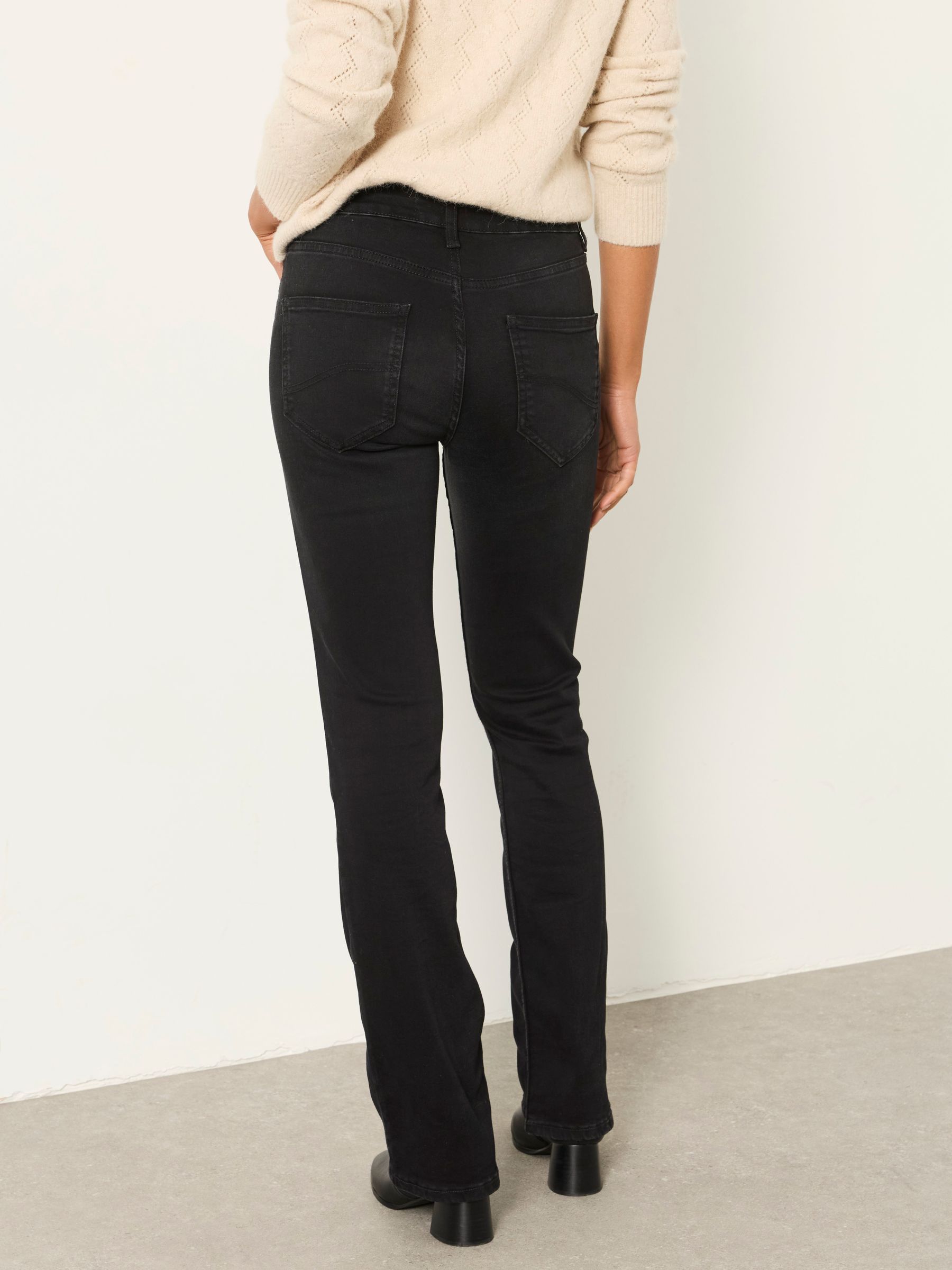 Katrine Black Petite Boot cut Jeans - Image 3 of 8