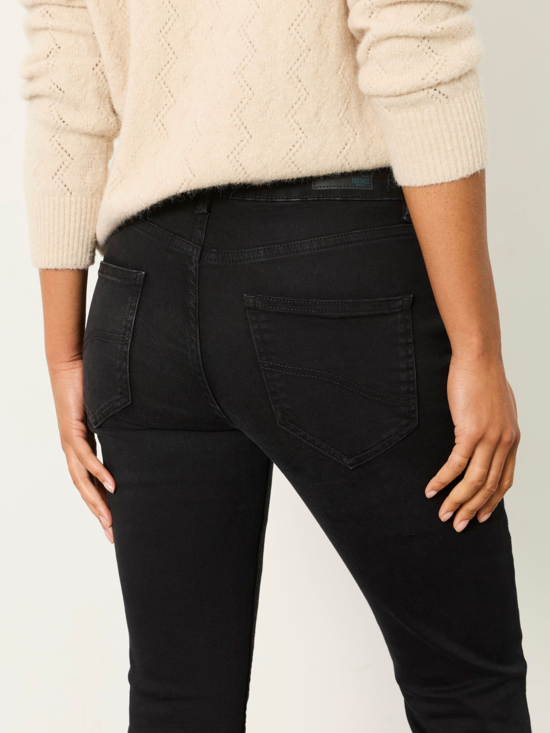 Katrine Black Petite Boot cut Jeans - Image 6 of 8