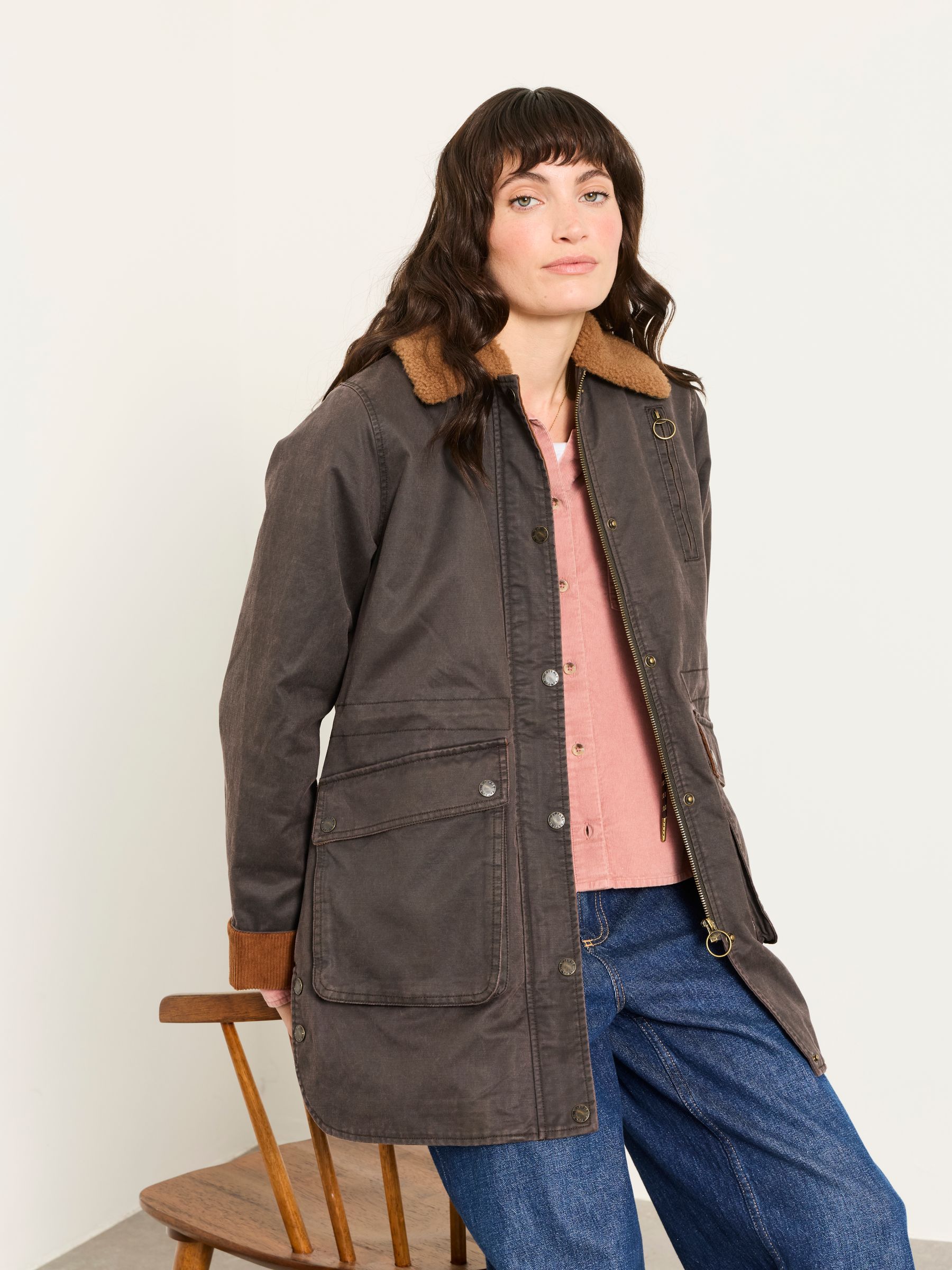 Kent Brown Petite Barn Jacket - Image 1 of 7