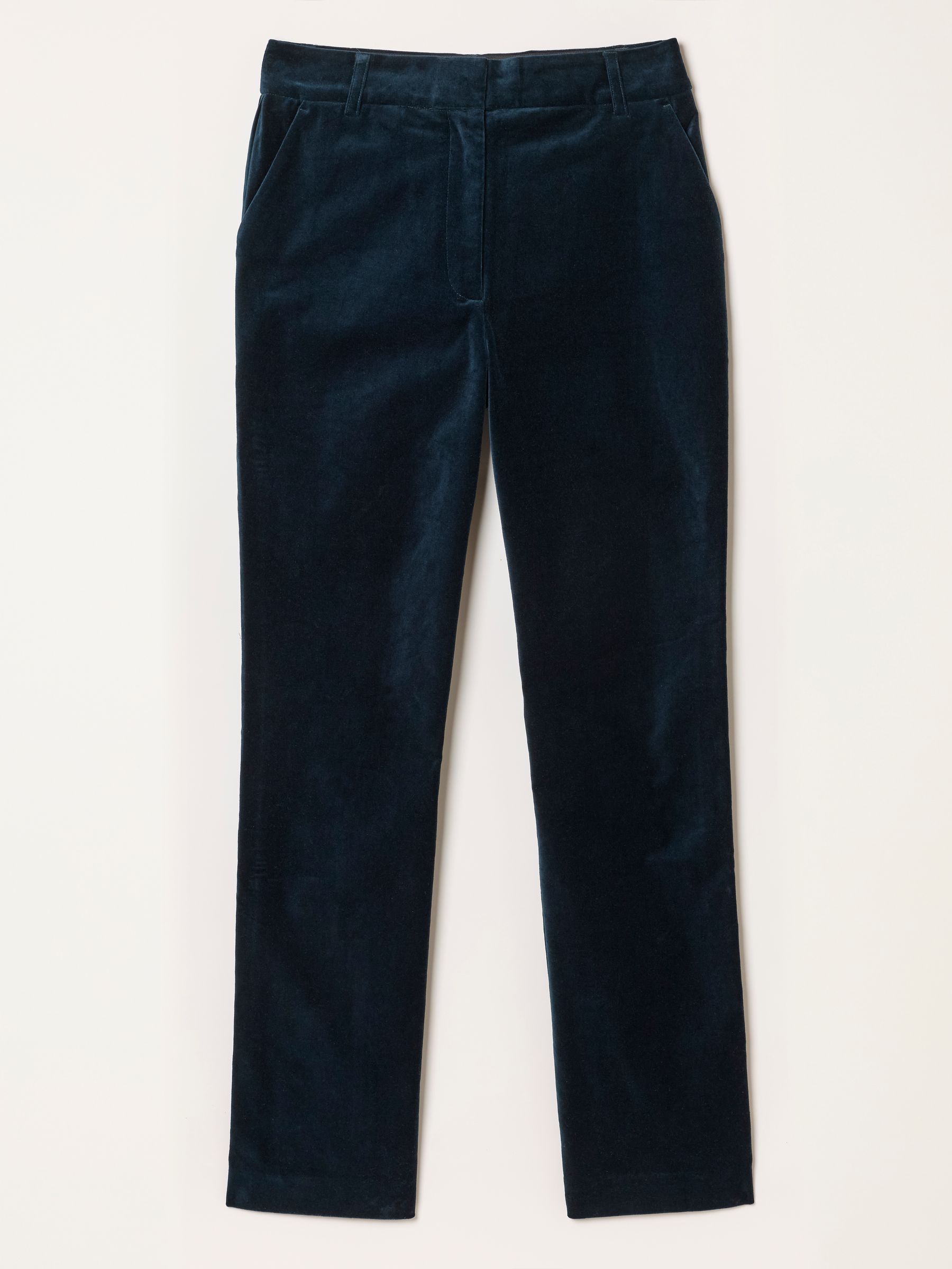 Teal Blue Mabel Velvet Tailored Trousers - Image 7 of 7 Teal Blue Mabel Velvet Tailored Trousers - Image 7 of 7