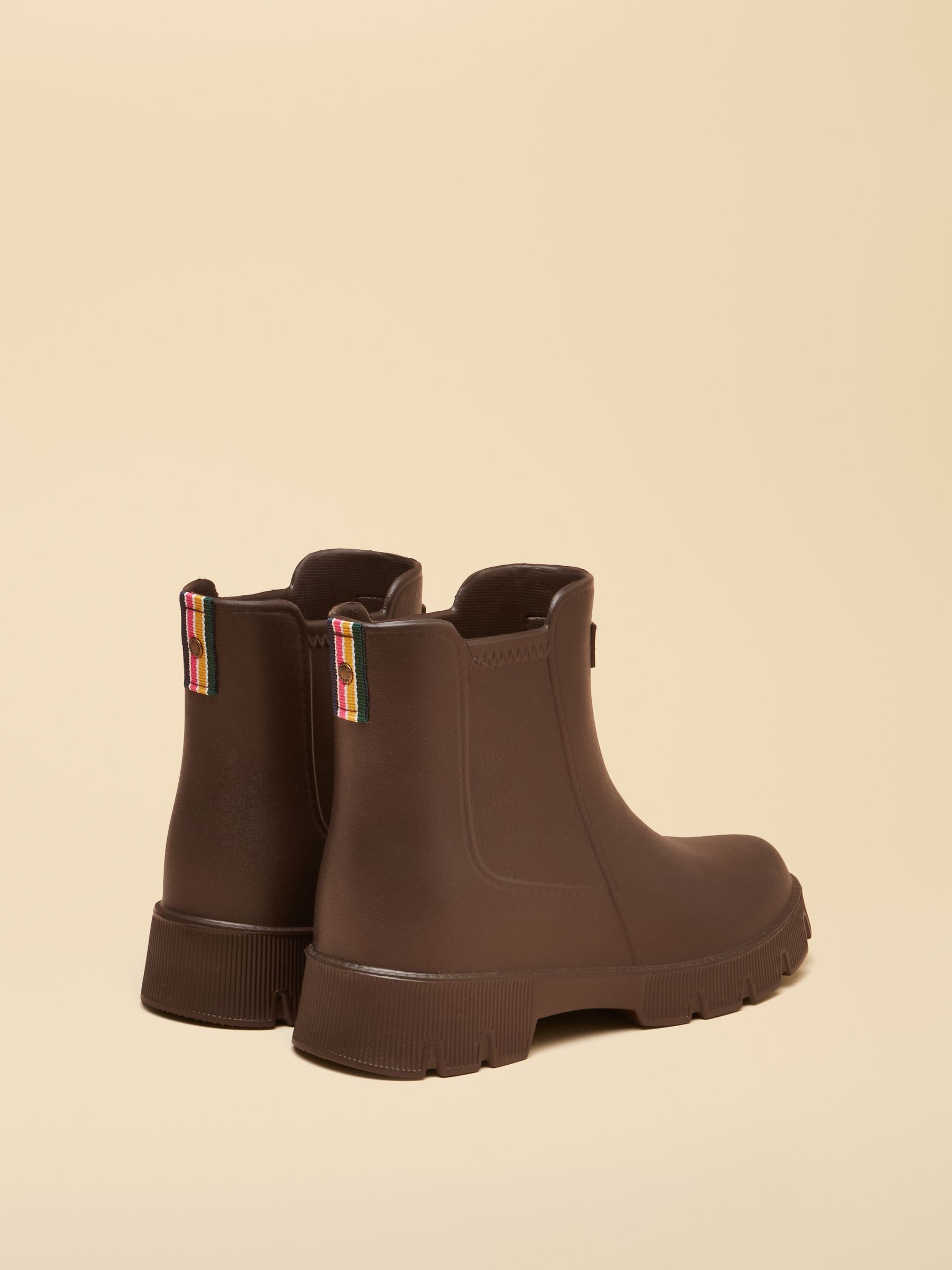 Raindance Chocolate Brown EVA Lightweight Ankle Wellies - Image 2 of 6