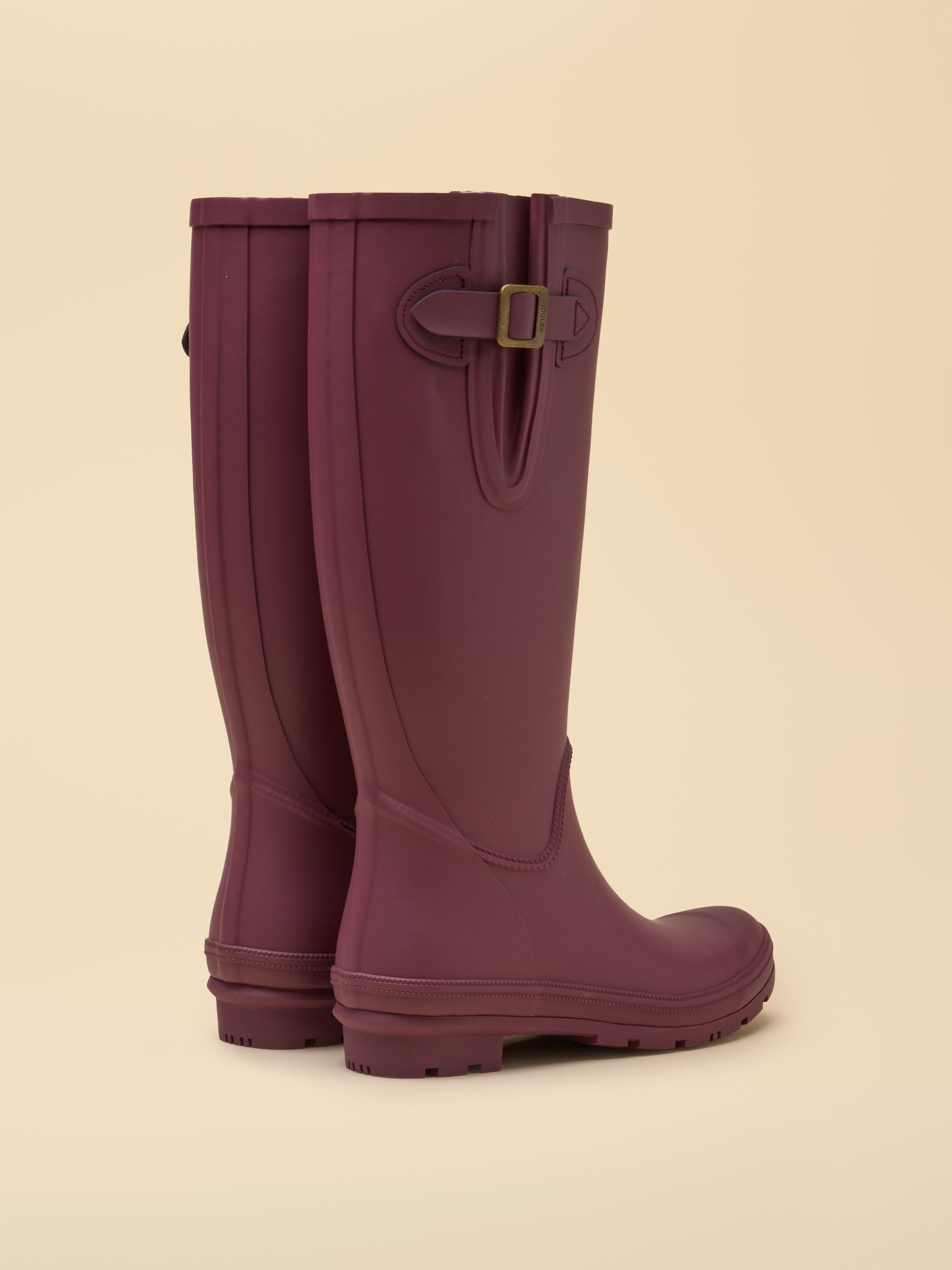 Houghton Berry Red Adjustable Tall Wellies - Image 4 of 6