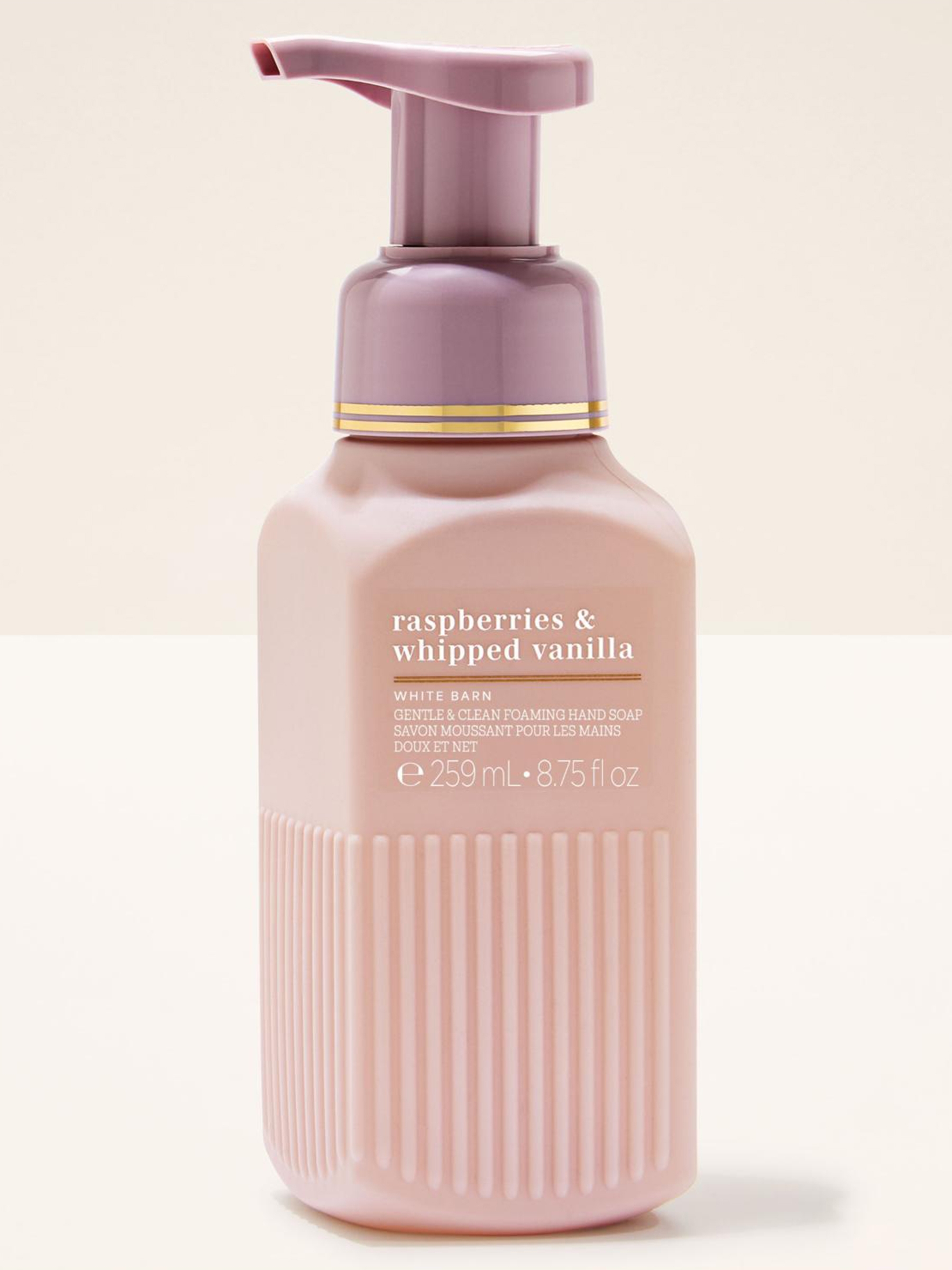 Raspberries & Whipped Vanilla Gentle & Clean Foaming Hand Soap 259ml - Image 1 of 3