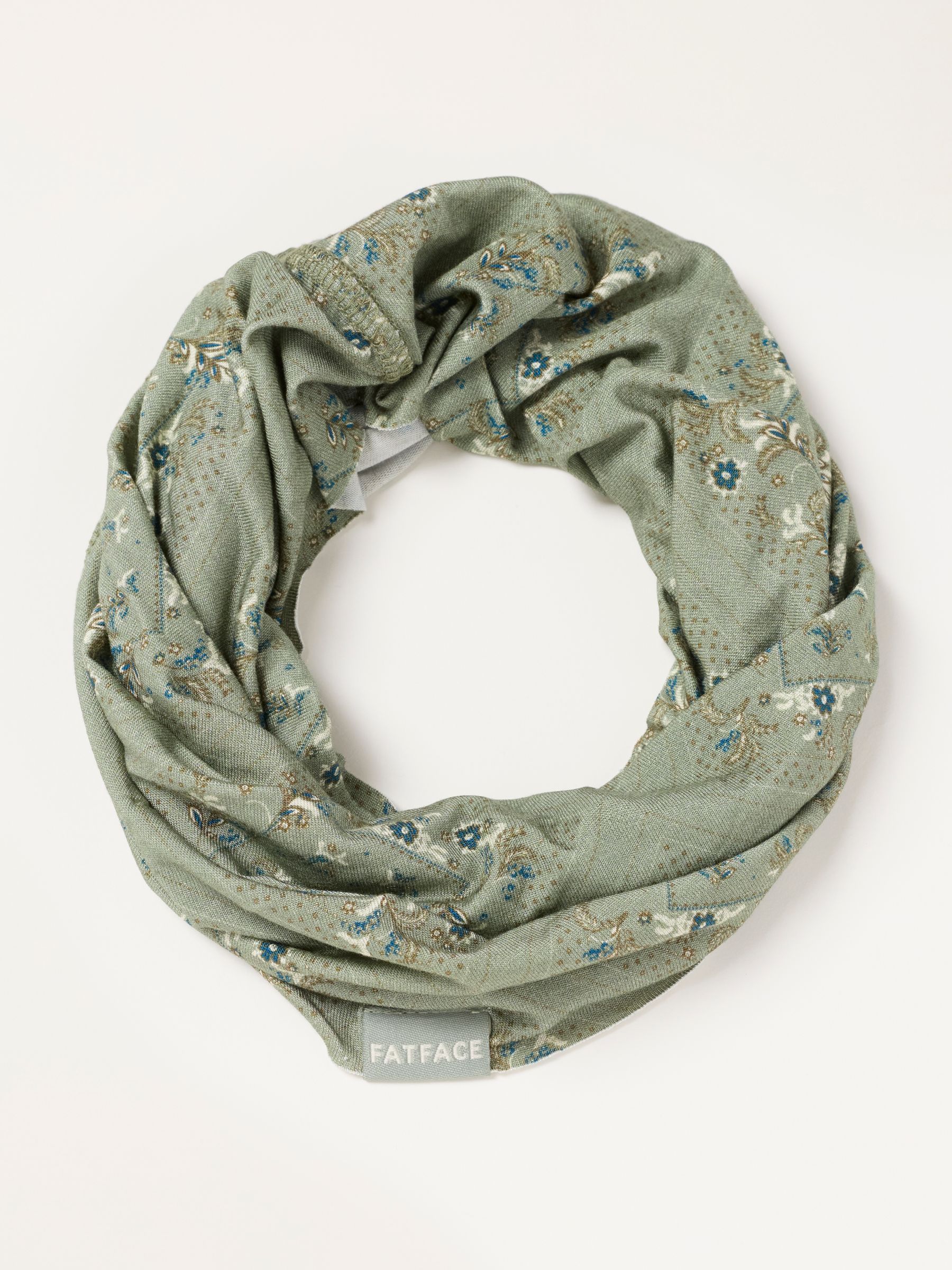 Green Bandana Print Multi Snood - Image 1 of 3