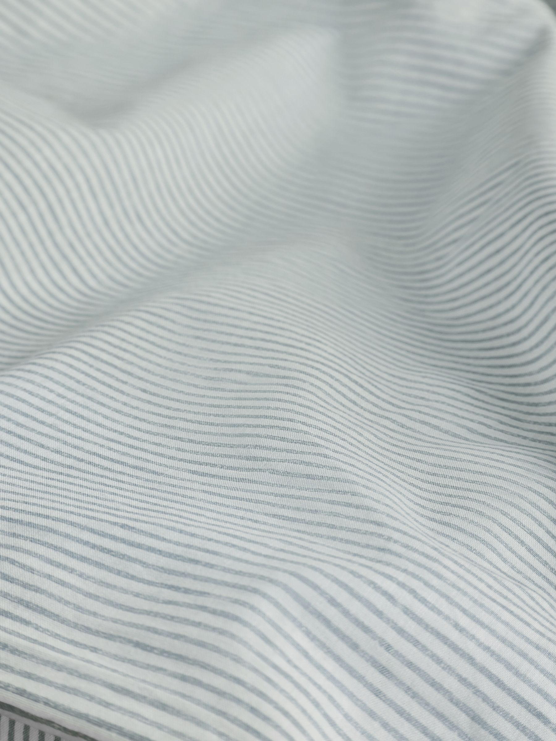 Ansel Stripe Deep Fitted Sheet in Blue - Image 3 of 3