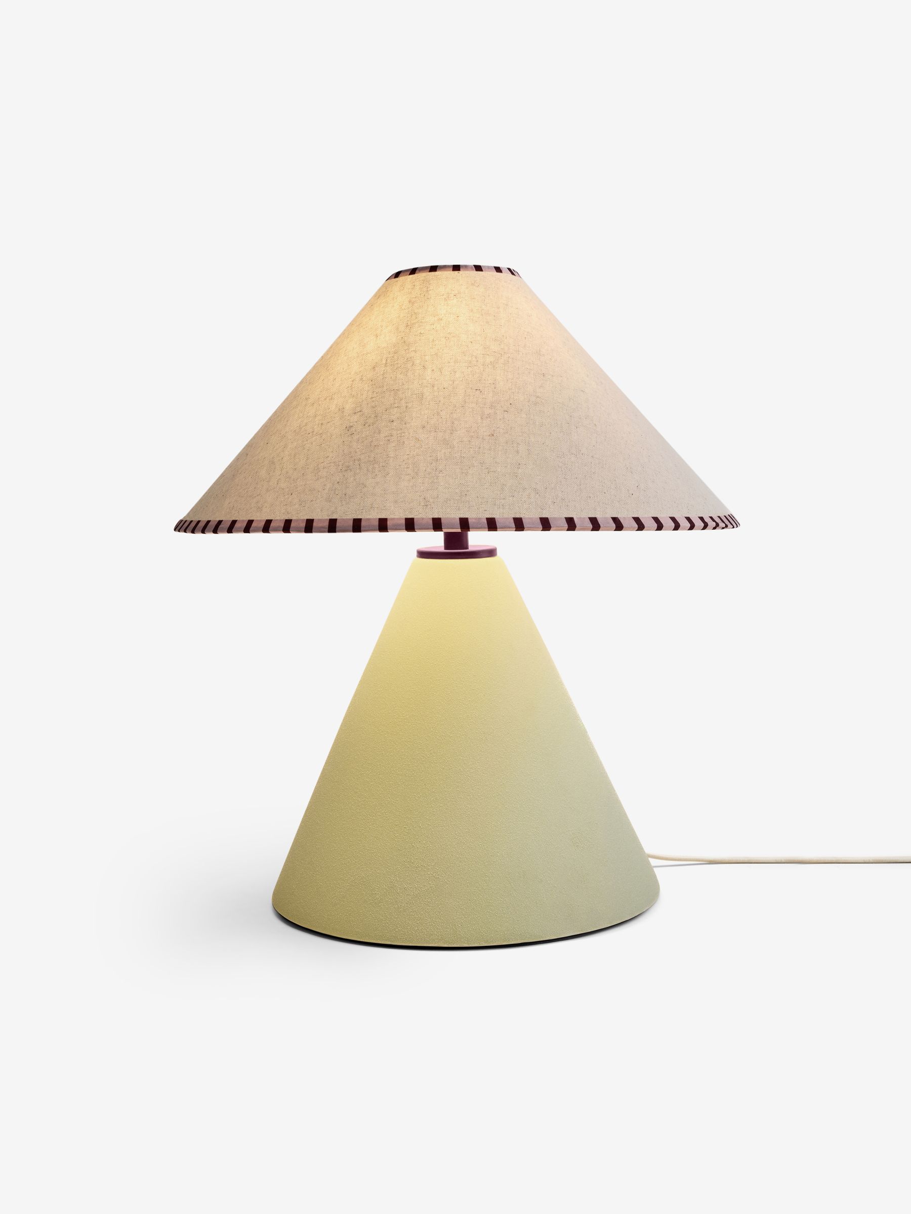 Marlowe Ceramic Table Lamp in Sage Green - Image 4 of 5
