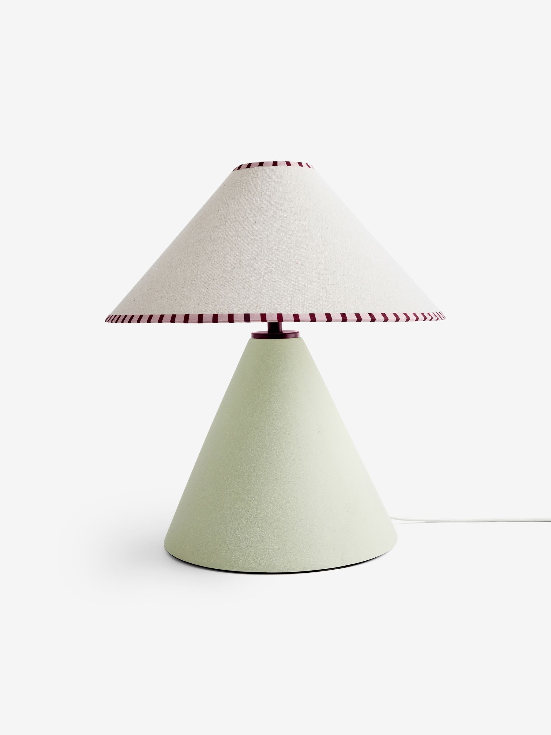 Marlowe Ceramic Table Lamp in Sage Green - Image 5 of 5