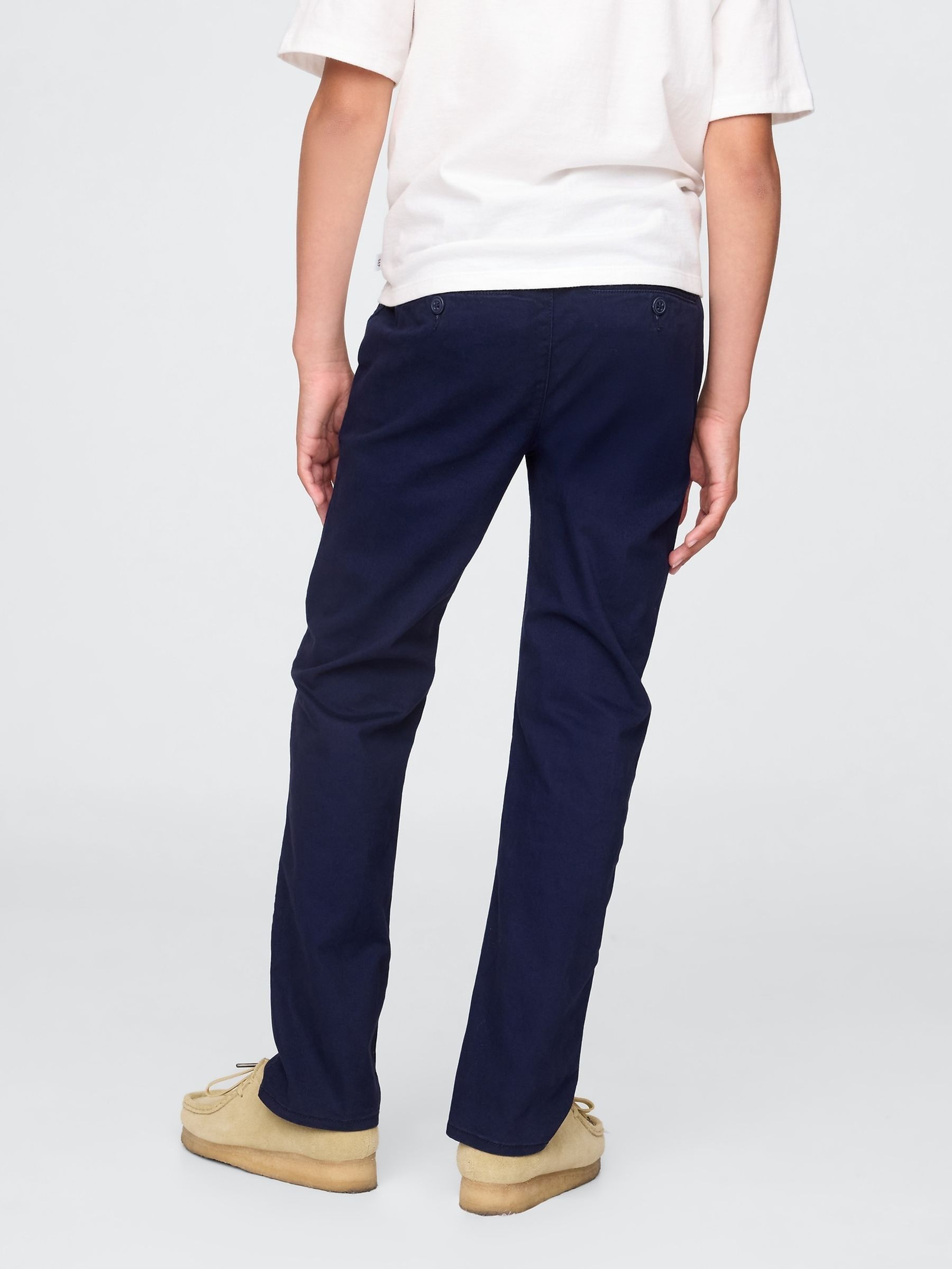 Navy Uniform Straight-Fit Stretch Chinos - Image 2 of 3