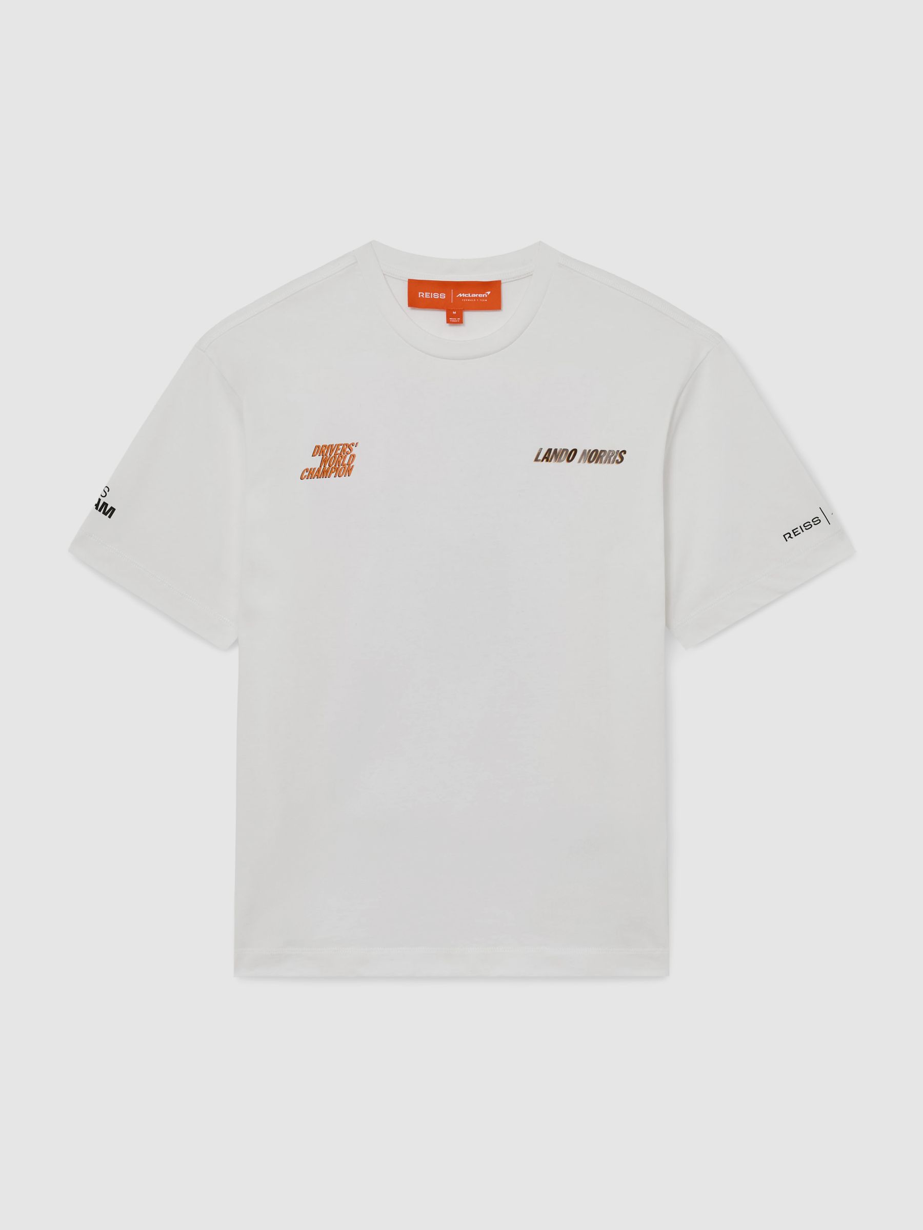 McLaren Racing Champion-Print T-Shirt in White - Image 2 of 7