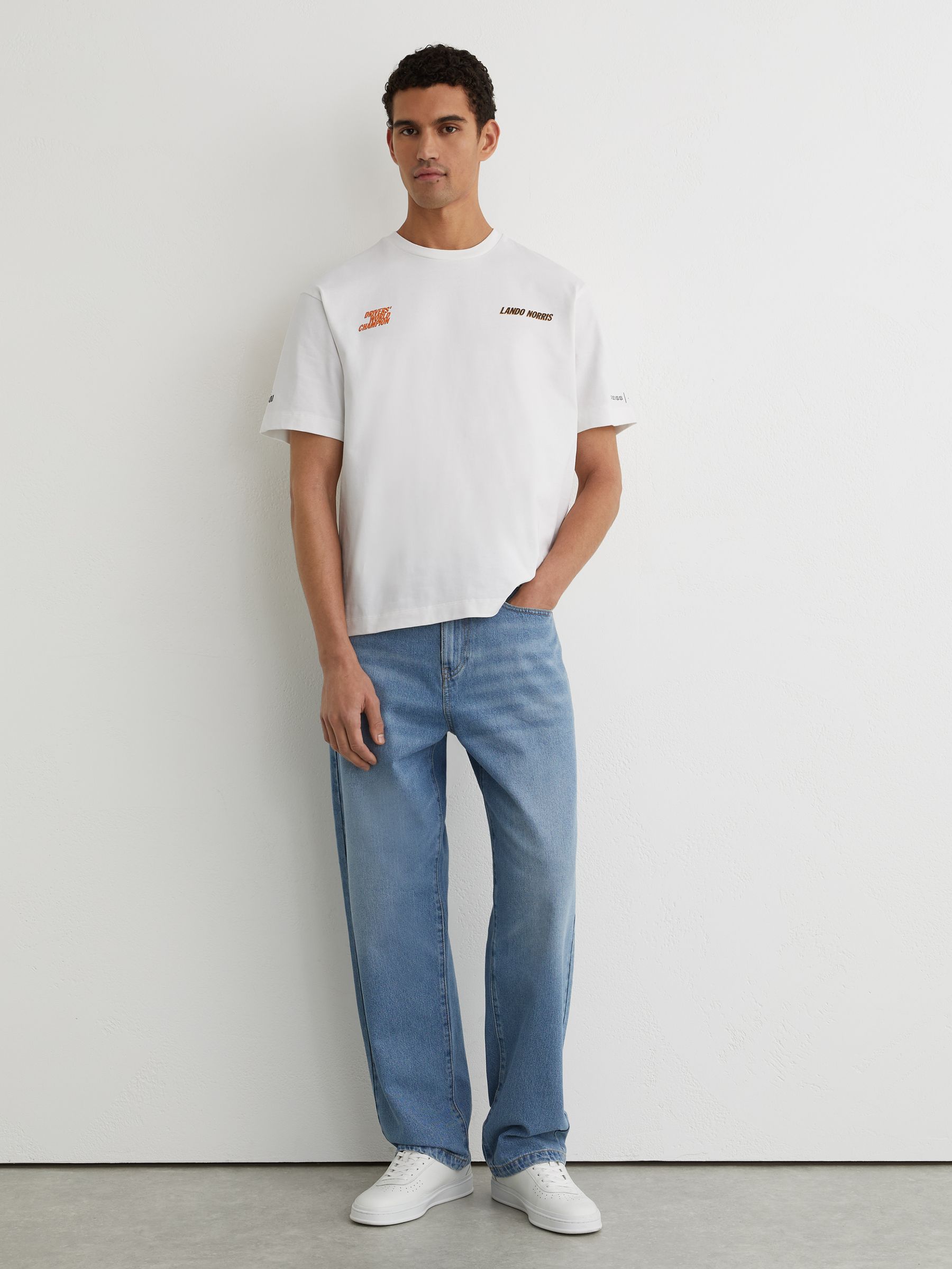 McLaren Racing Champion-Print T-Shirt in White - Image 4 of 7