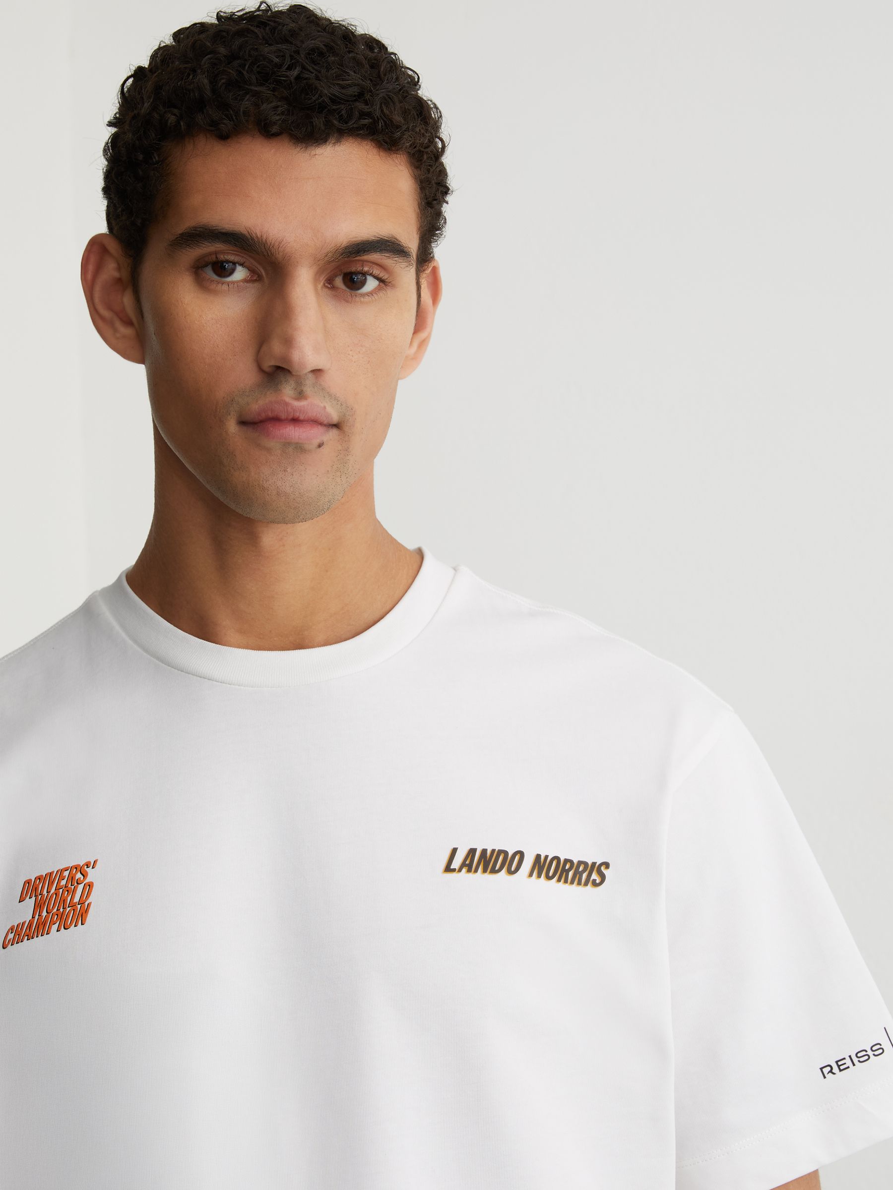 McLaren Racing Champion-Print T-Shirt in White - image 5