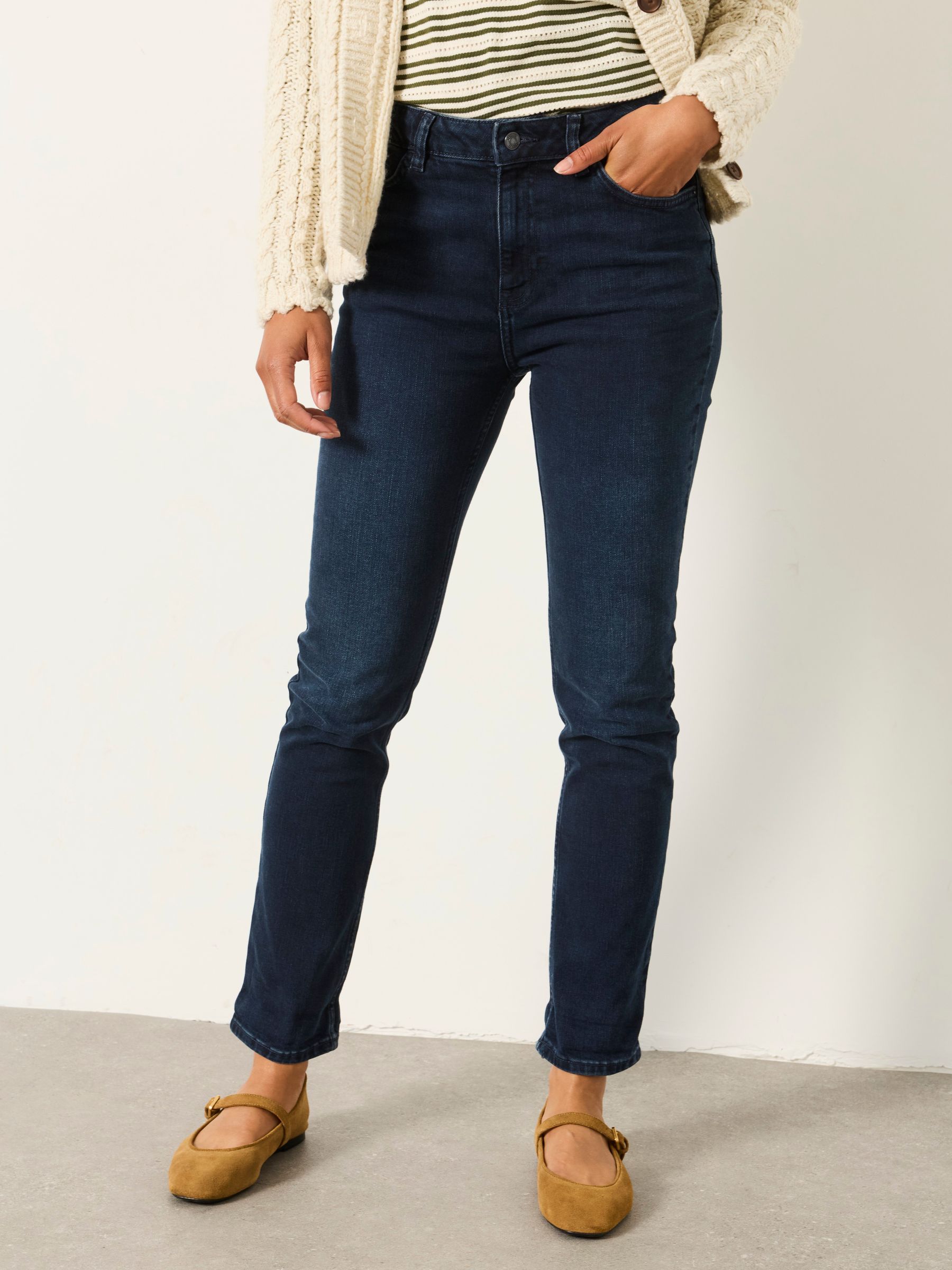 Chesham Ink Petite Girlfriend Jeans - Image 1 of 7
